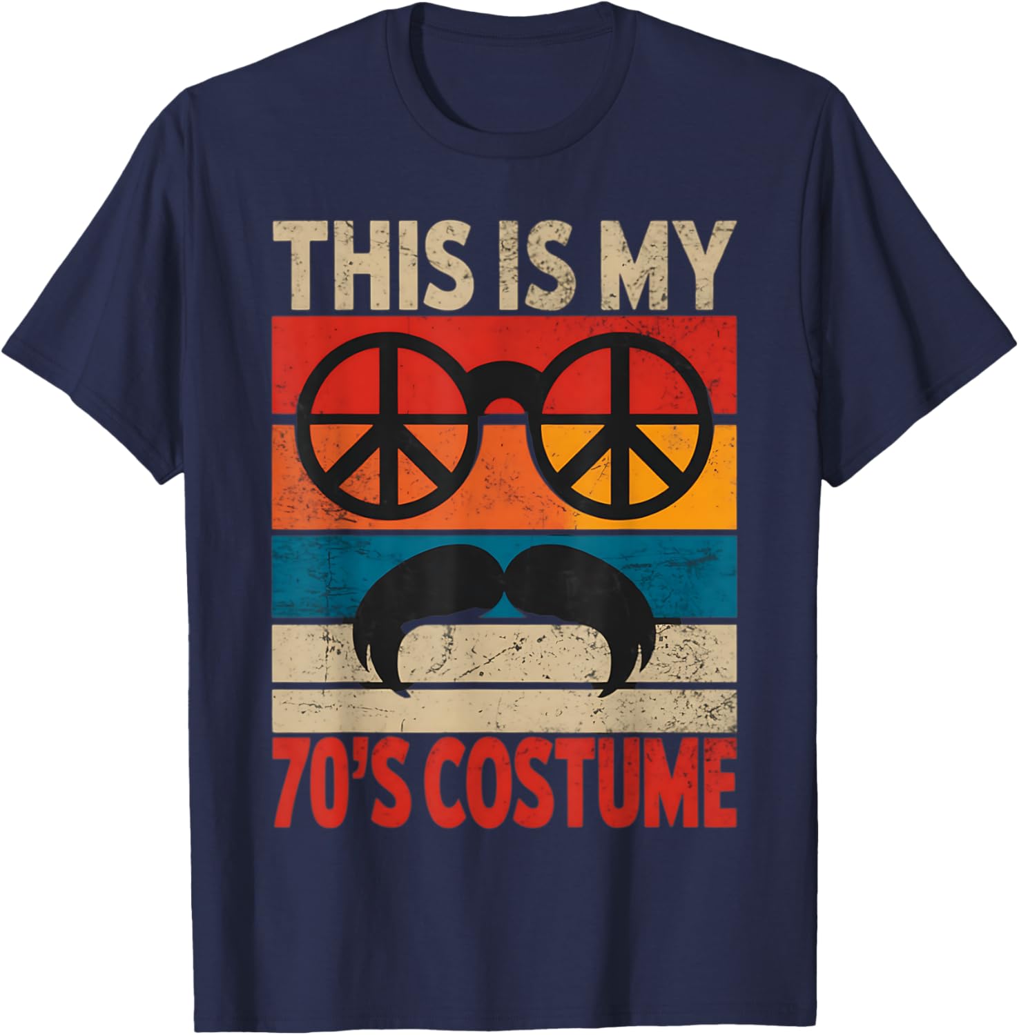 Retro 70s Disco T-Shirt for Men - This Is My 70s Costume Style - 10