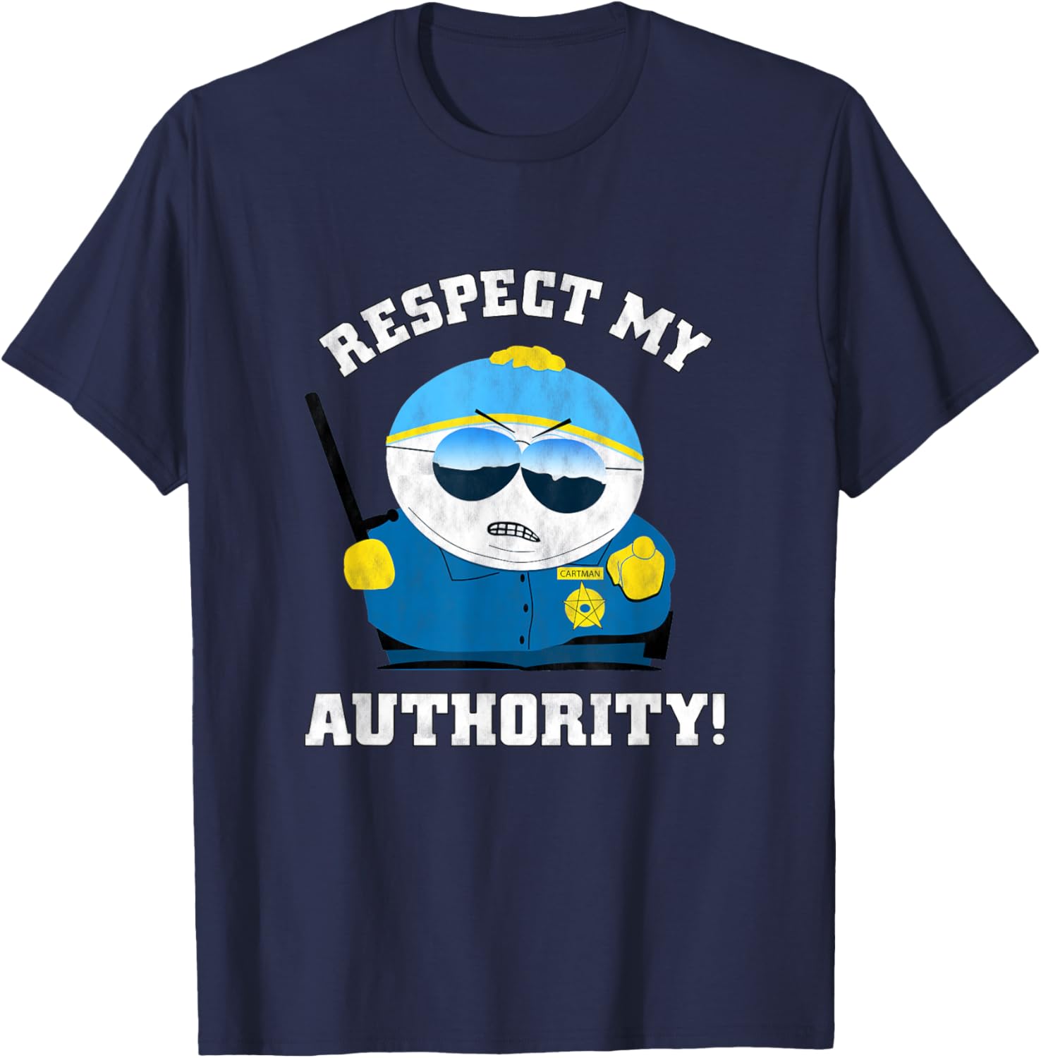 South Park Officer Cartman T-Shirt Fun Apparel for Fans and Collectors - 5
