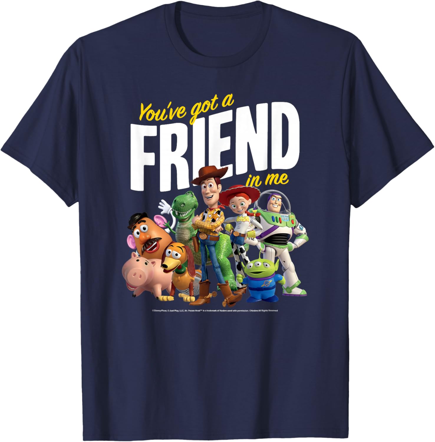 Toy Story You've Got a Friend In Me T-Shirt for Kids and Adults - 3