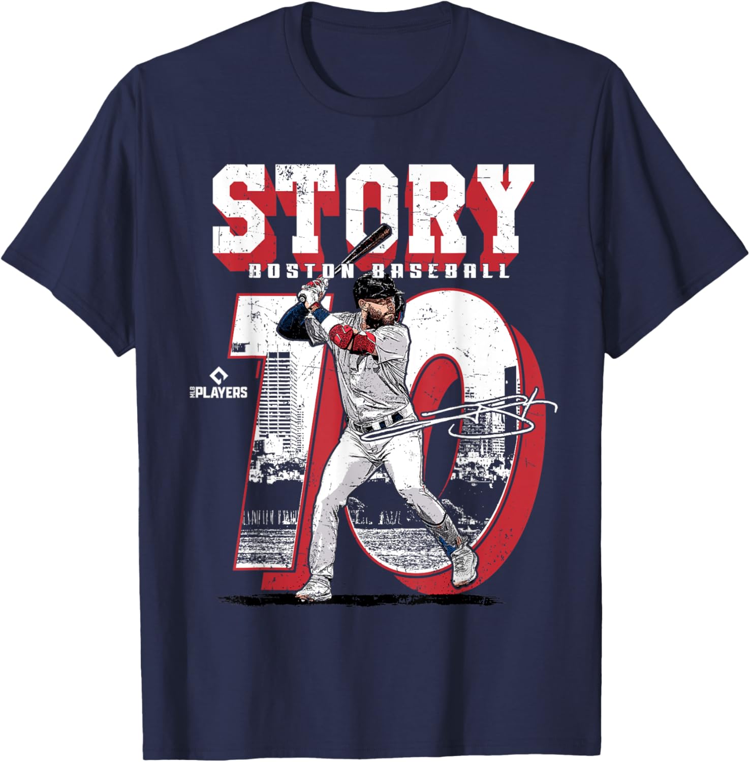 Trevor Story Boston MLB T-Shirt for Fans - Stylish Baseball Apparel - 1