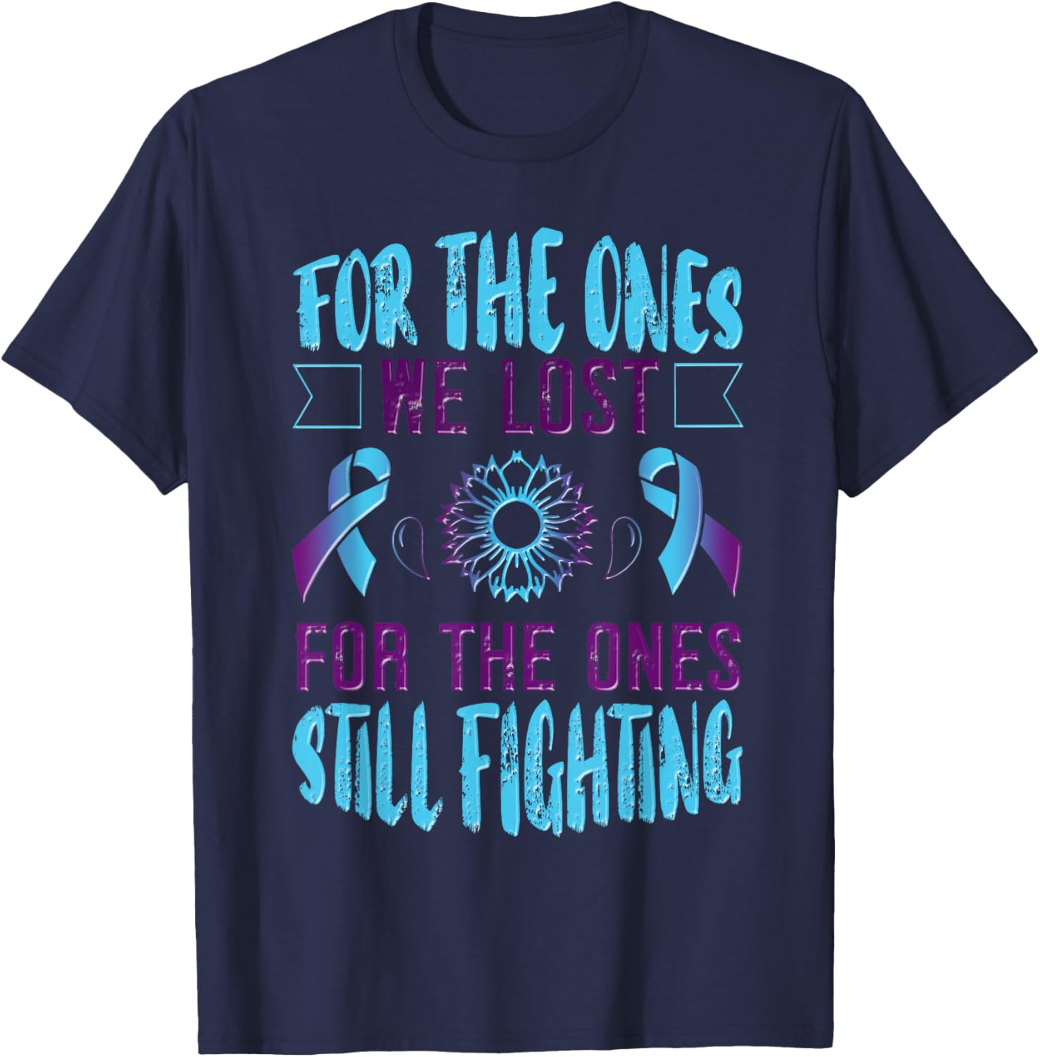 Suicide Awareness T-Shirt for Support and Survivor Month Celebration - 3