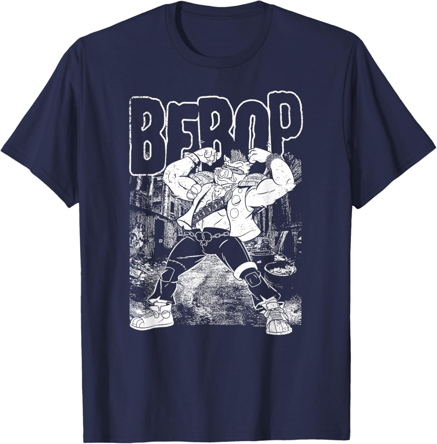 TMNT Bebop Sketch Punk 90's Cartoon T-Shirt for Fans and Collectors - 2