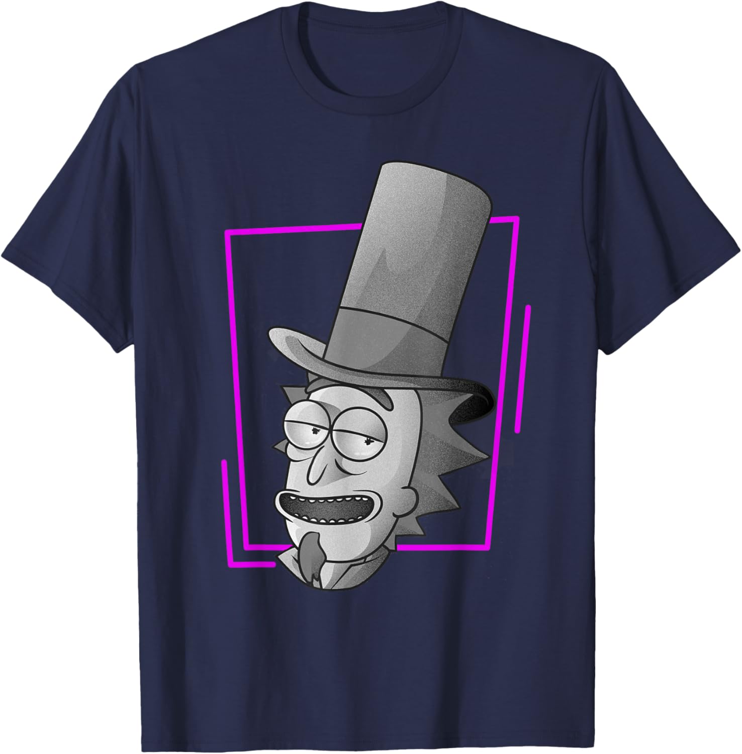 Rick and Morty Shirt Featuring Rick Sanchez III Portrait - Cool Graphic Tee - 4