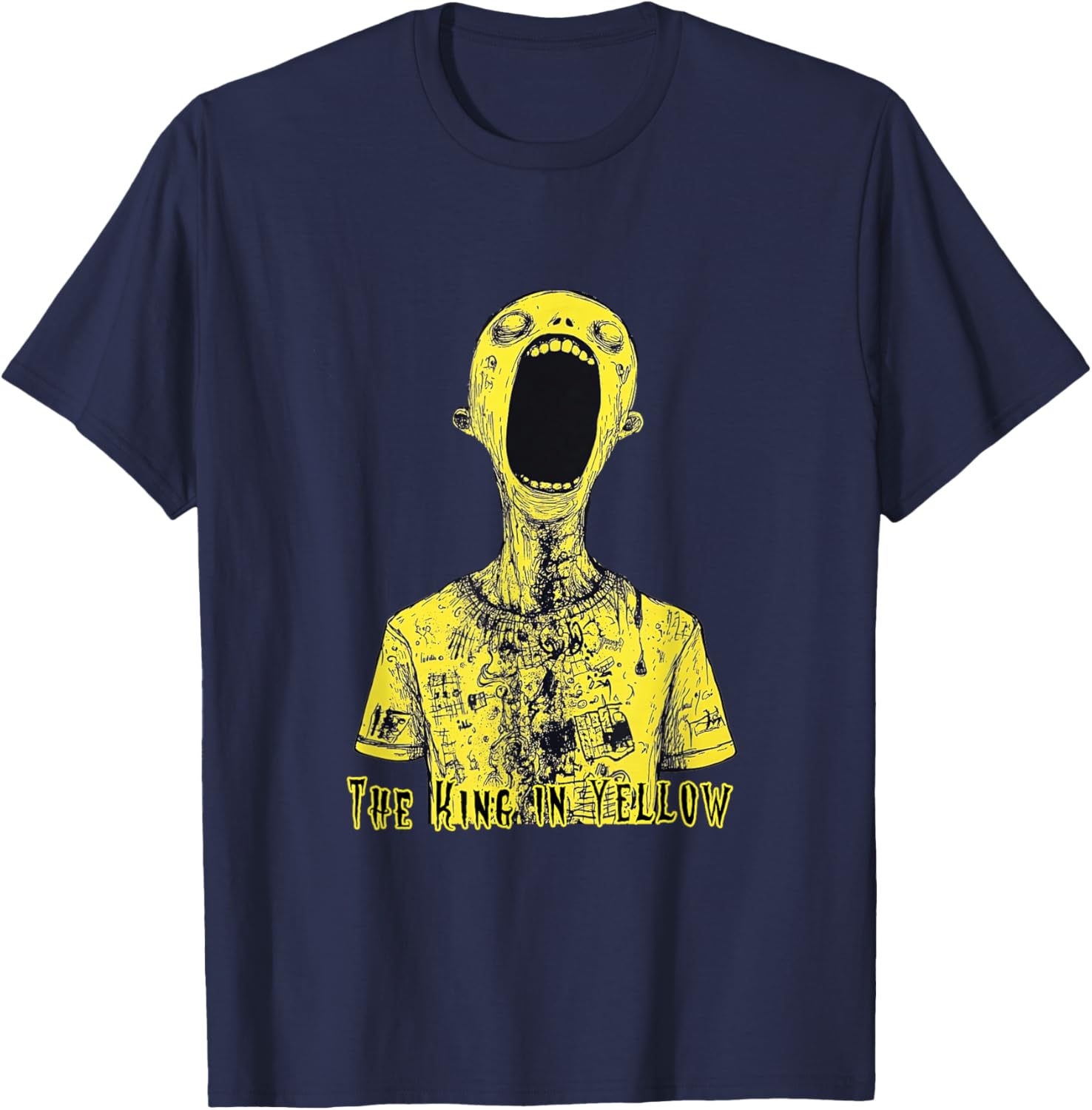 The King in Yellow T-Shirt - Tales of Madness and Mystery Apparel - 6