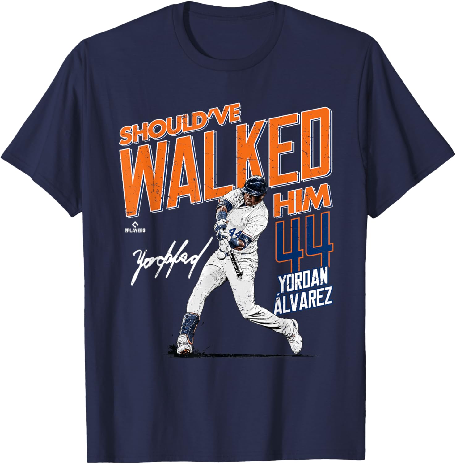 Yordan Alvarez Should've Walked Him T-Shirt MLB Houston Baseball Gear - 3