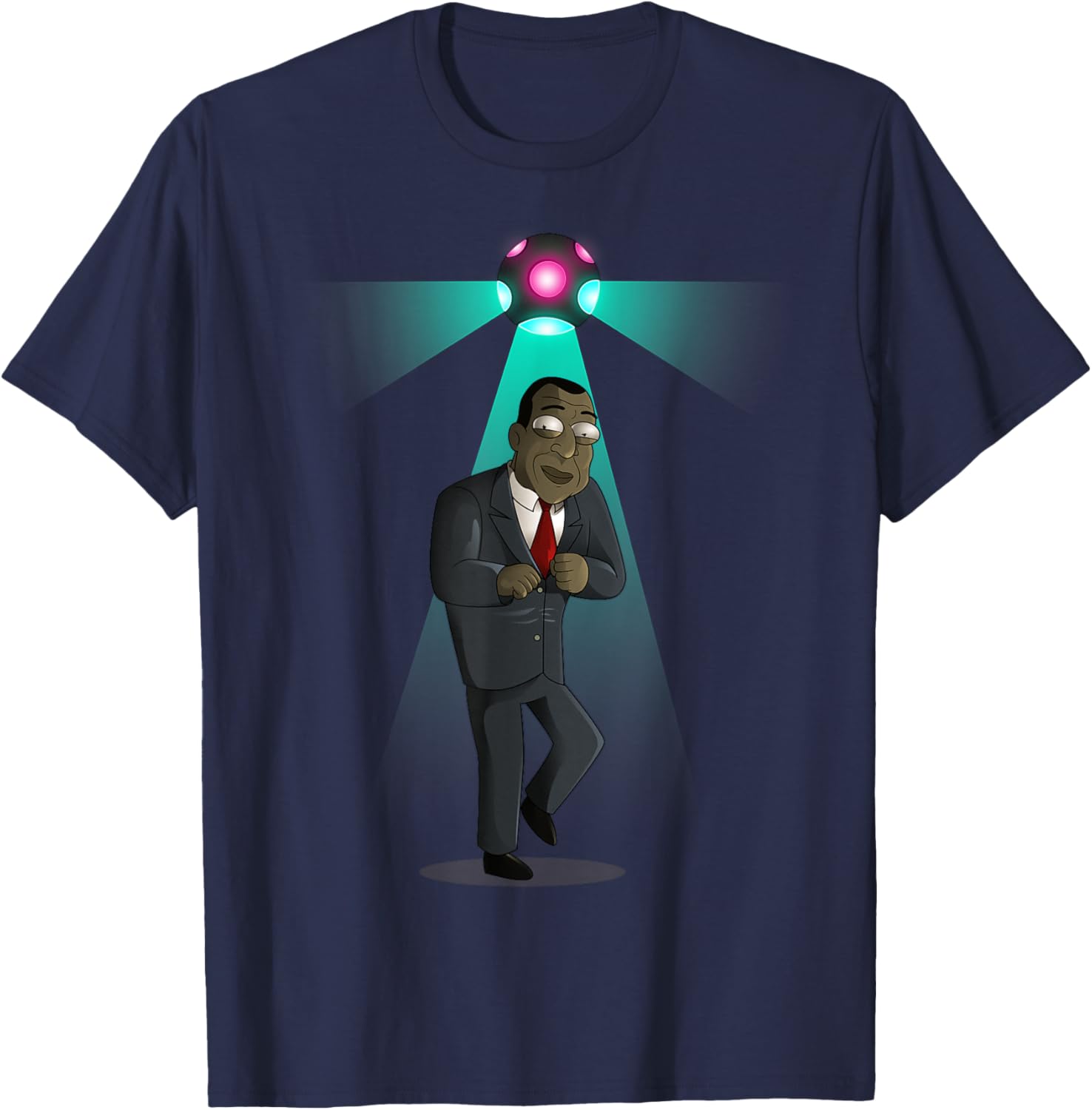 Rick and Morty President Head Bent Over T-Shirt Fun Graphic Tee - 5