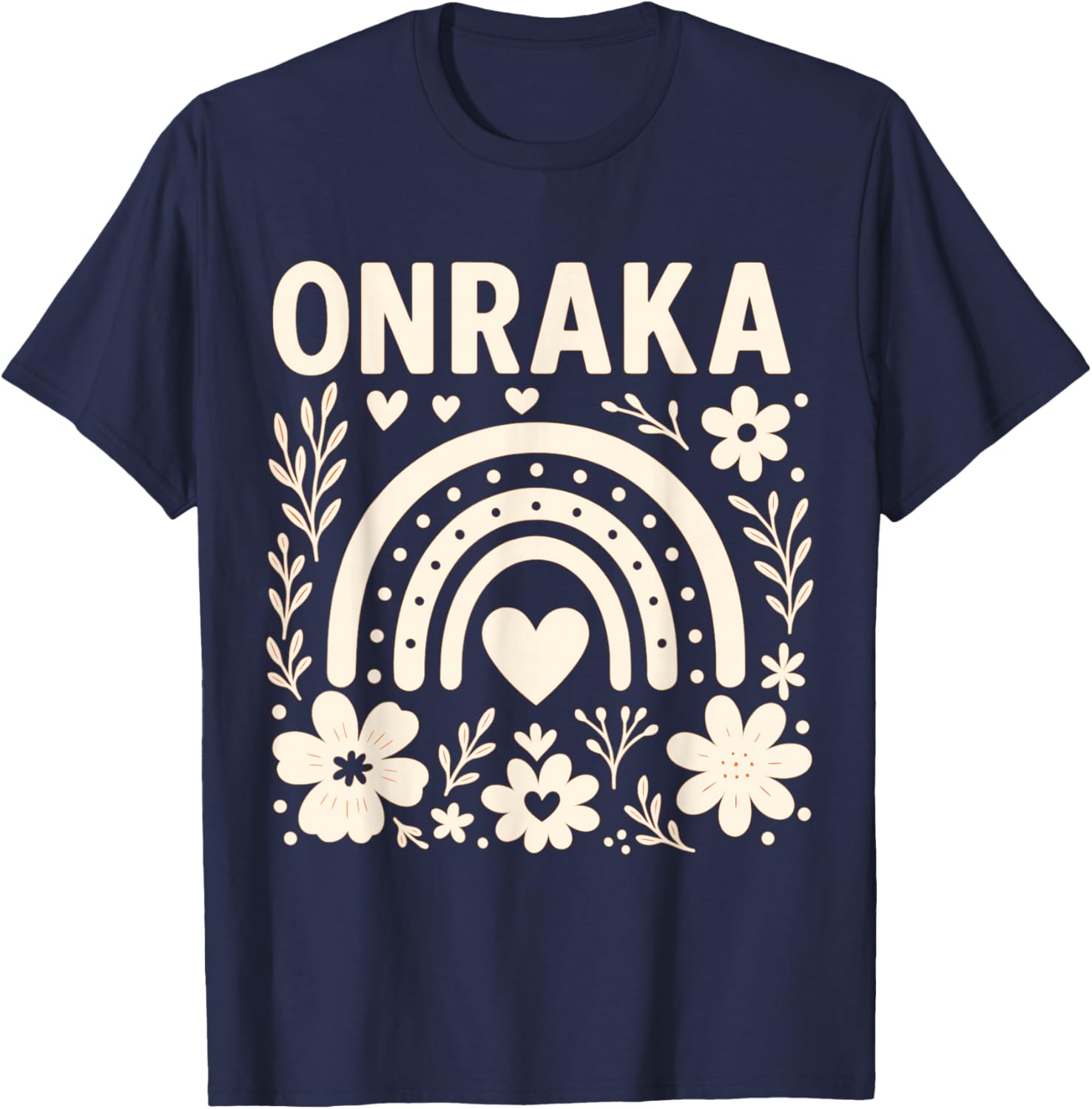 Onraka Bright Orange Rainbow Spirit T-Shirt for Colorful Style Lovers - 9