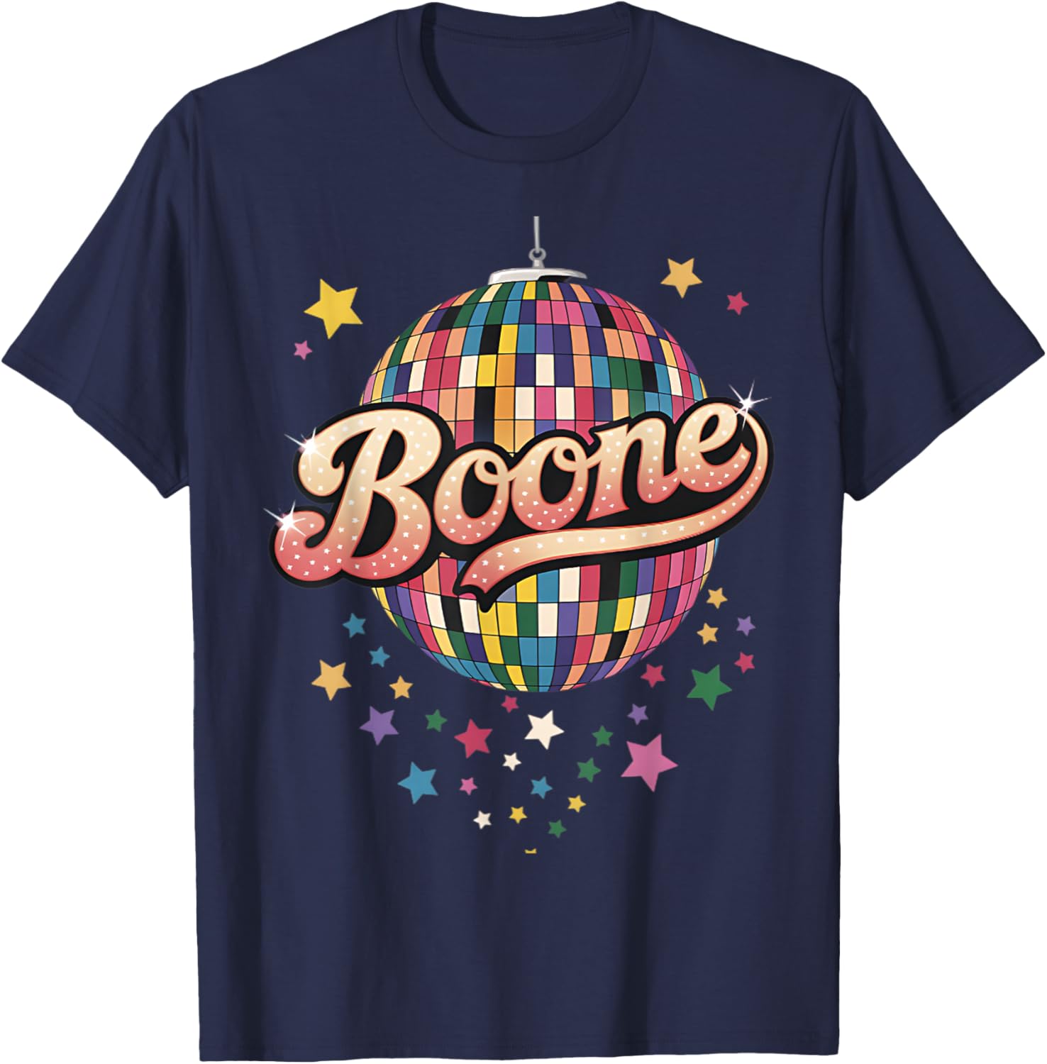 Personalized Girl Retro Boone Heart T-Shirt for Stylish Kids Outfit - 1