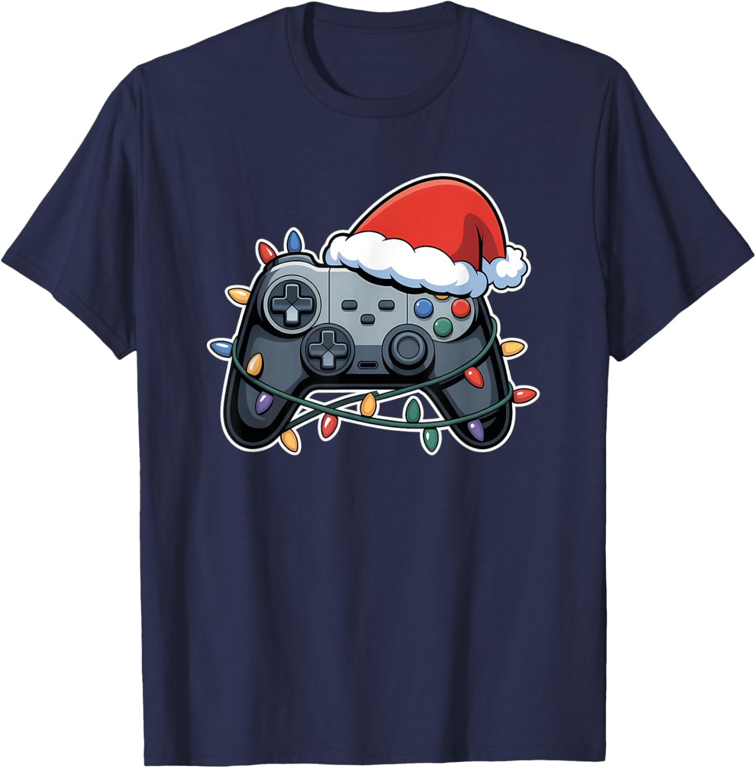 Christmas Gaming Festive Holiday T-Shirt for Fun and Festive Style - 1