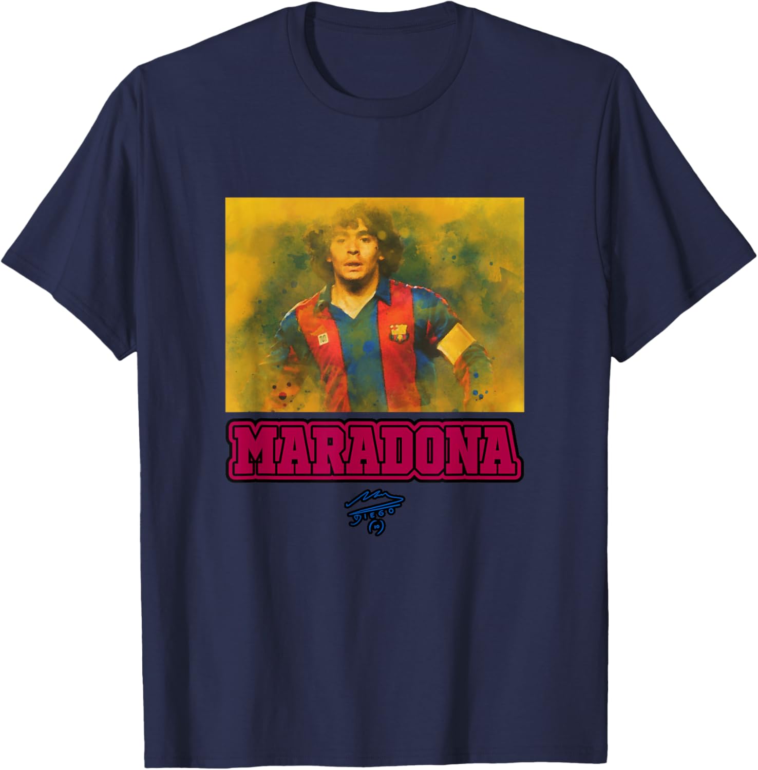 Stylish Maradona Barcelona T-Shirt for Football Fans and Casual Wear - 6