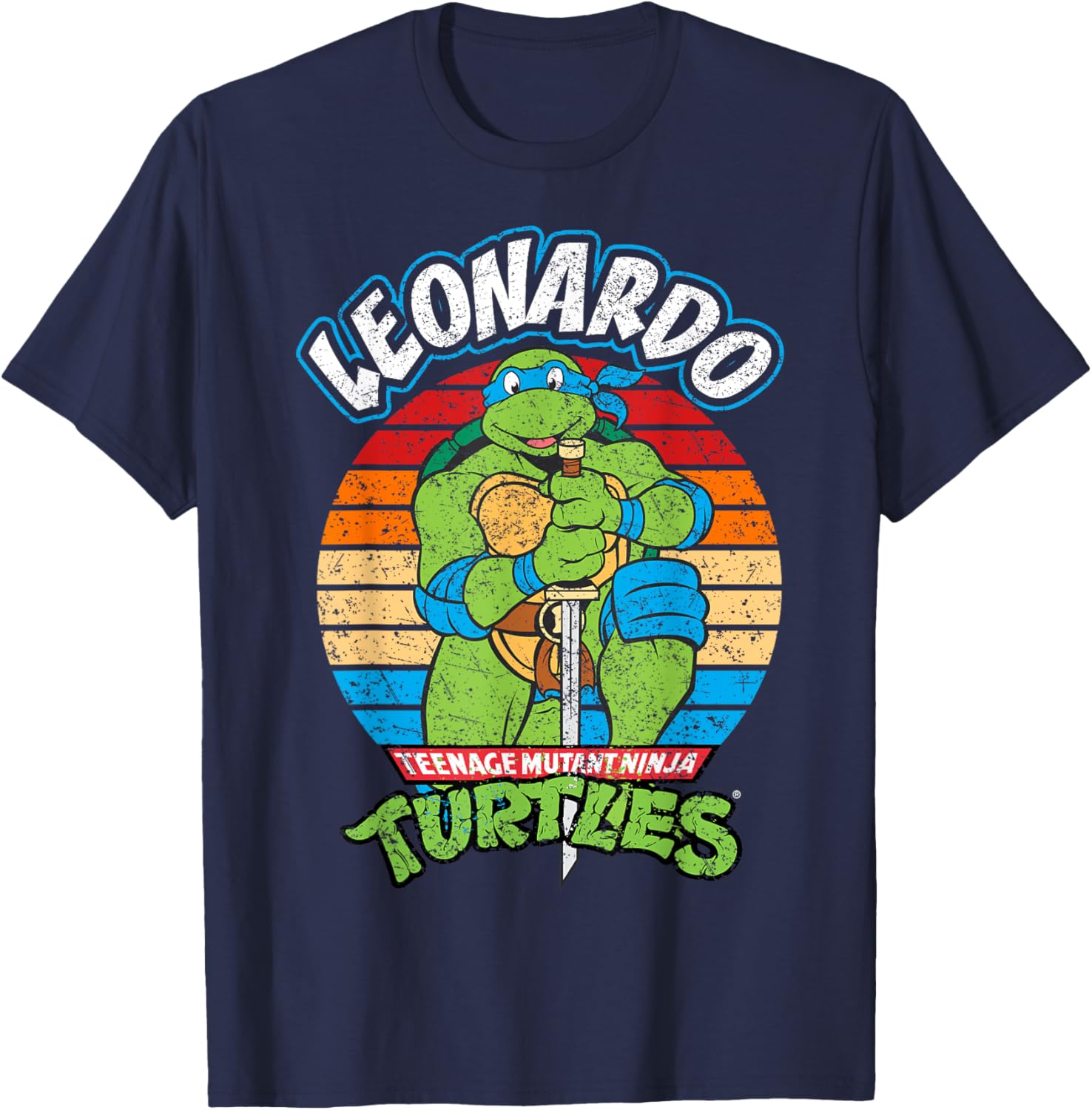 Teenage Mutant Ninja Turtles Leonardo Action T-Shirt for Fans - 3