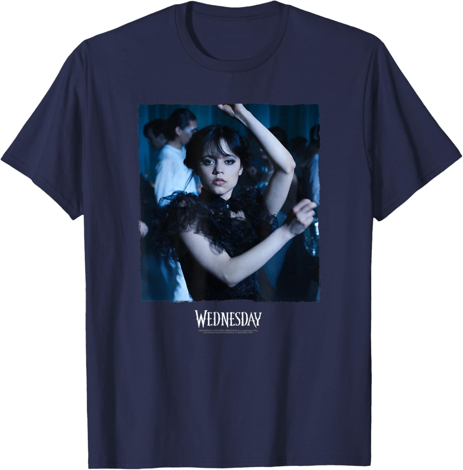 Wednesday Dark Dancing Queen T-Shirt with Logo for Fashion Lovers - 6