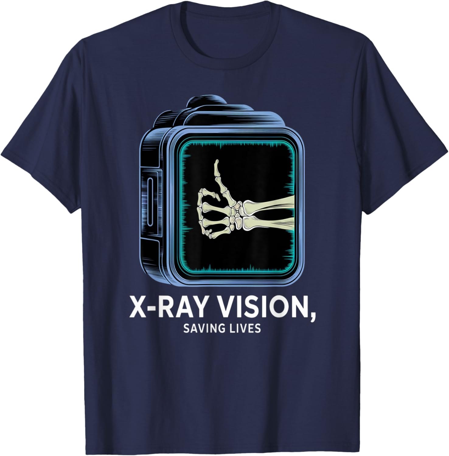 X-Ray Vision T-Shirt for Health Heroes Saving Lives Daily - 9
