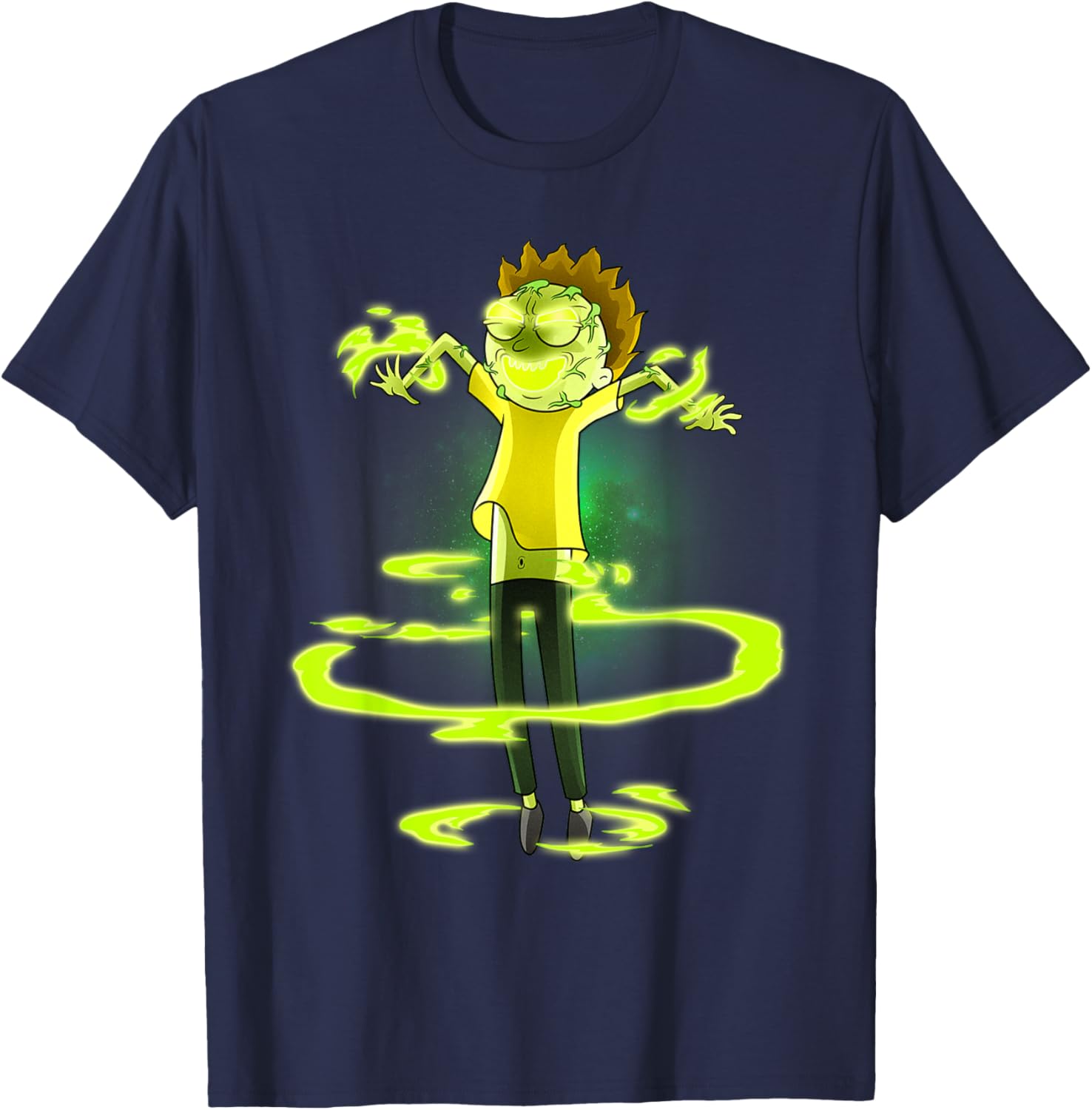 Possessed Morty T-Shirt for Fans of Rick and Morty - Fun Graphic Tee - 4
