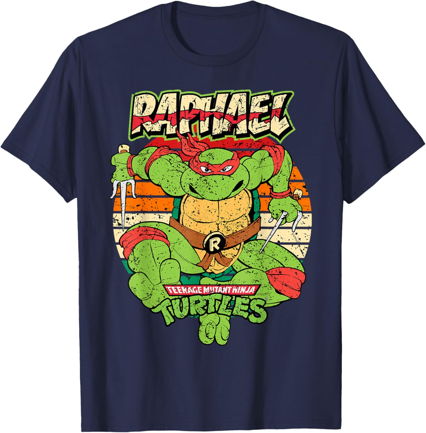 Raphael Action Sunset T-Shirt - Mademark x Teenage Mutant Ninja Turtles - 12