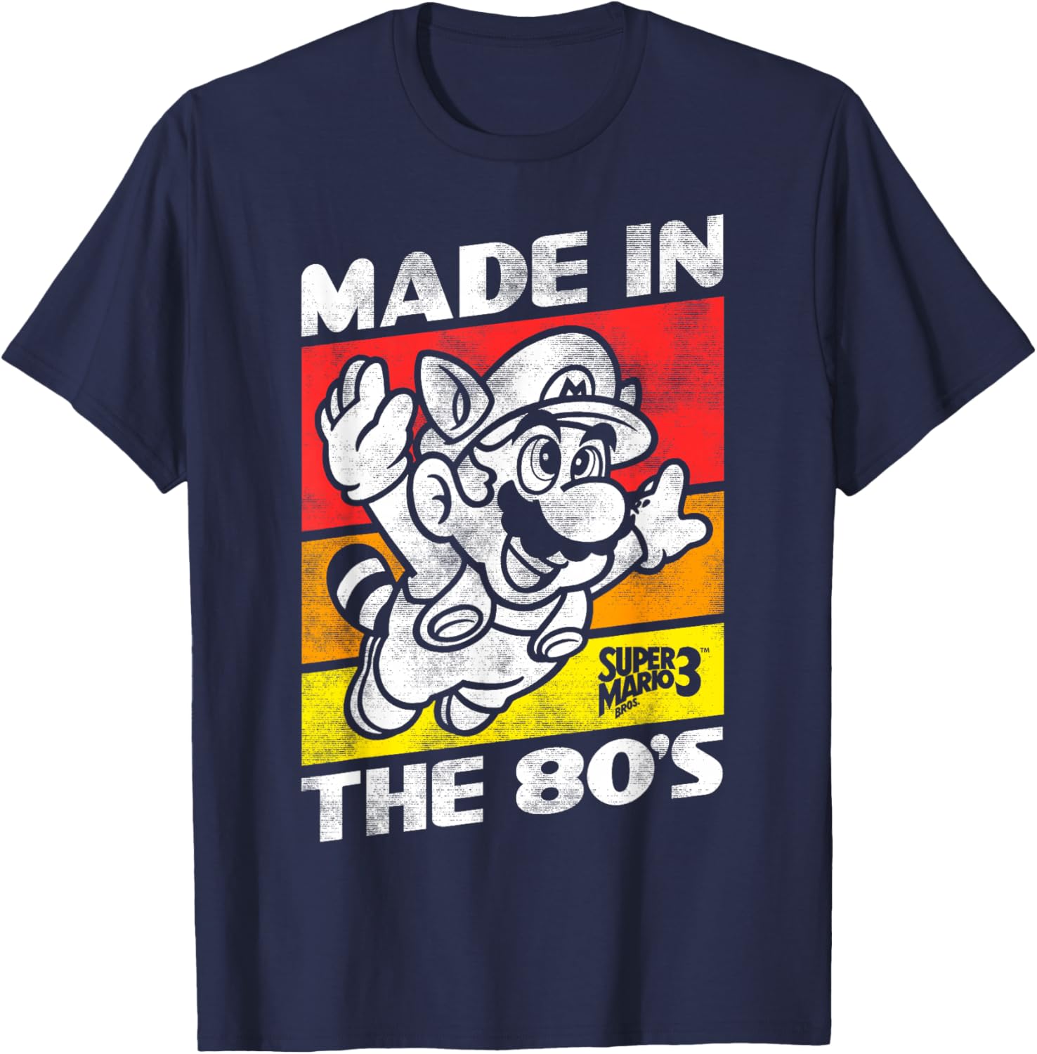 Retro Nintendo Super Mario 3 T-Shirt for 80's Gaming Fans - 6