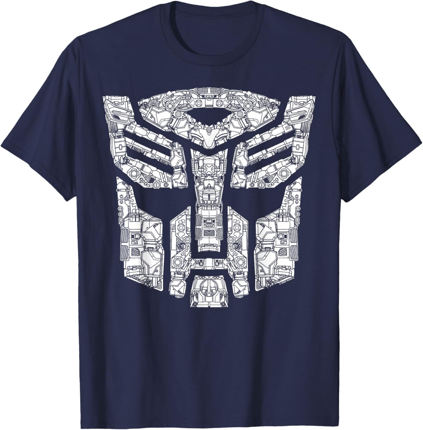 Transformers Autobots Iconic Black T-Shirt for Fans - Classic Fit Short Sleeve - 4