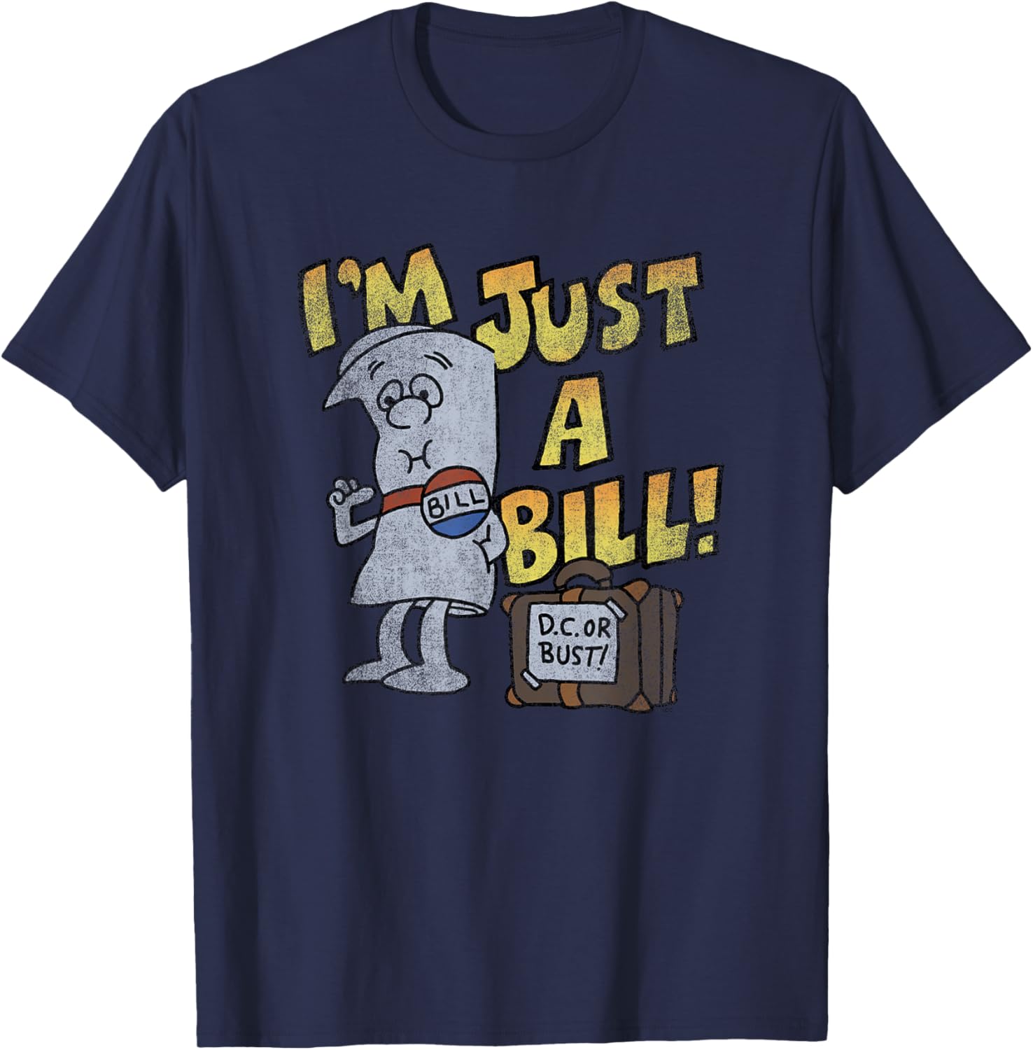 Ripple Junction Schoolhouse Rock I'm Just A Bill Congress T-Shirt - 6