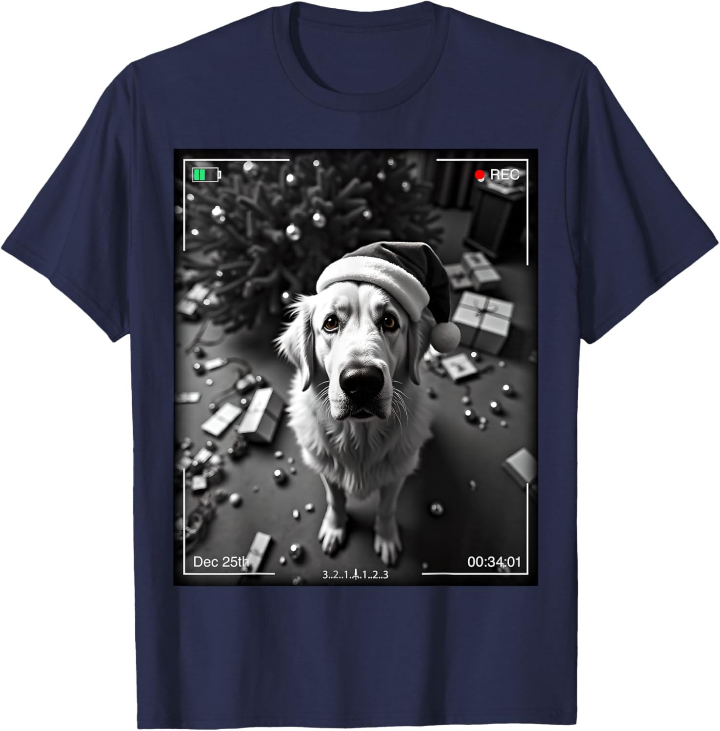 Cute Great Pyrenees Christmas T-Shirt for Dog Lovers and Festive Fun - 5