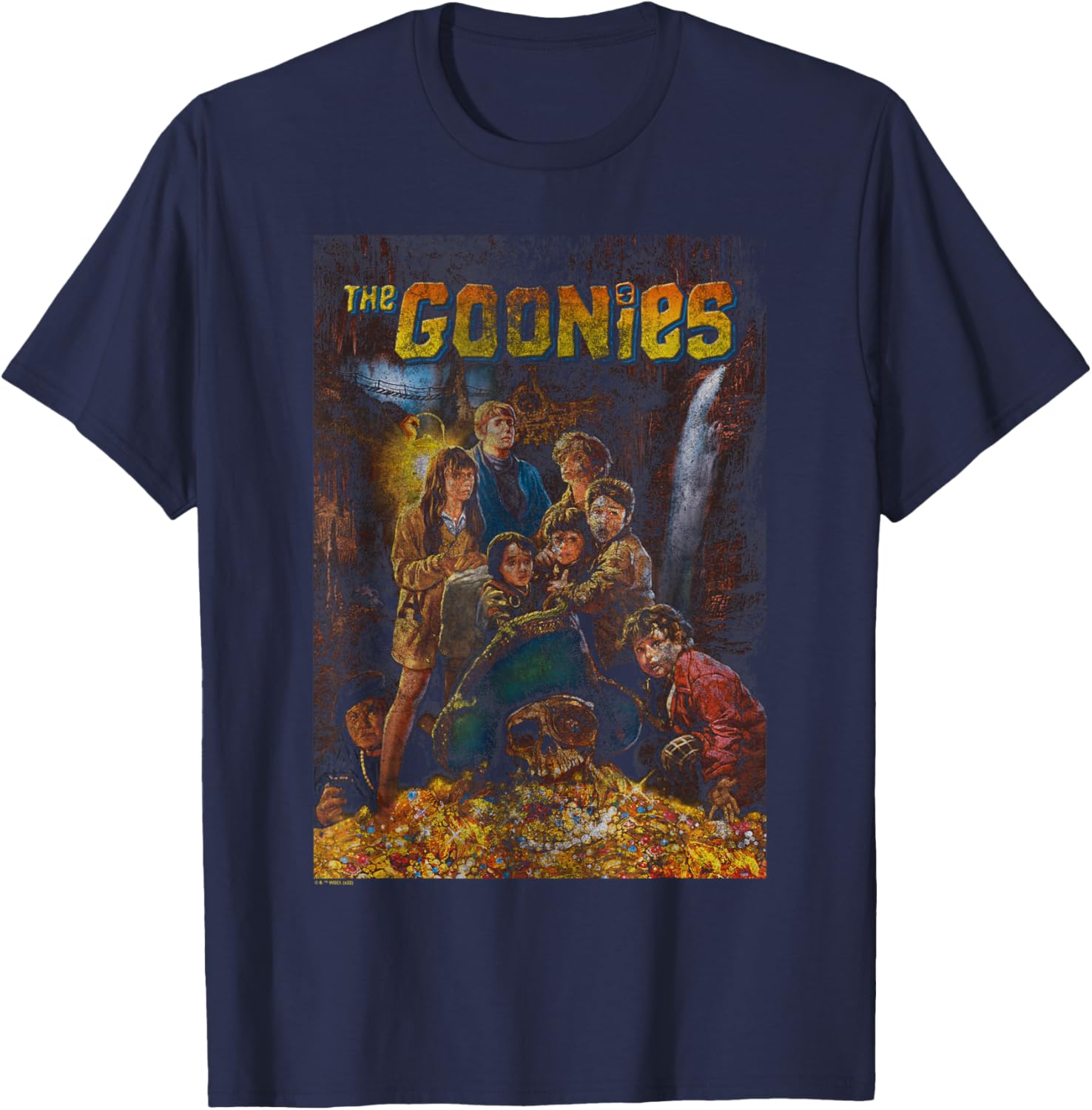 The Goonies Poster T-Shirt for Fans of Classic Adventure Movies - 1