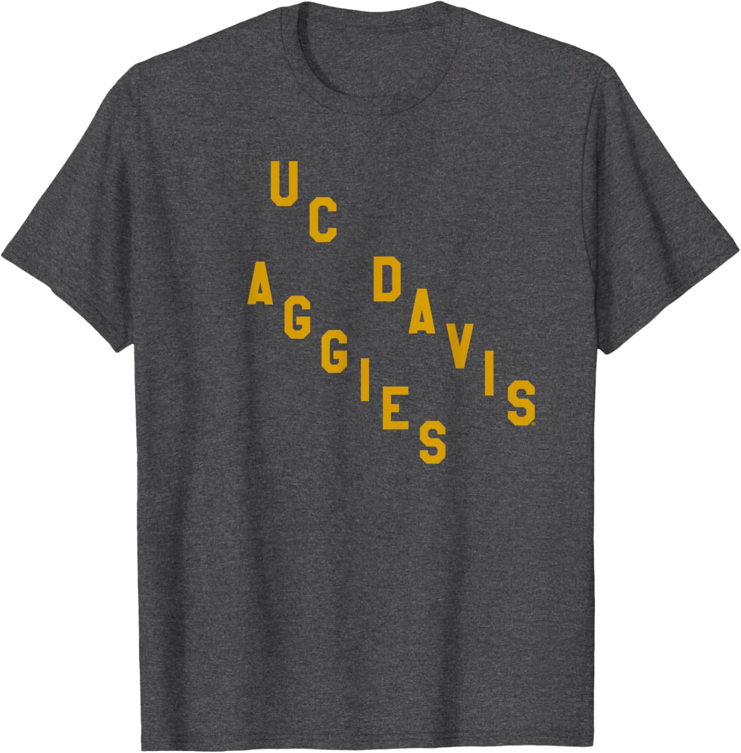 UC Davis Aggies Pennant Block T-Shirt Perfect for Sports and Outdoors Fans - 3