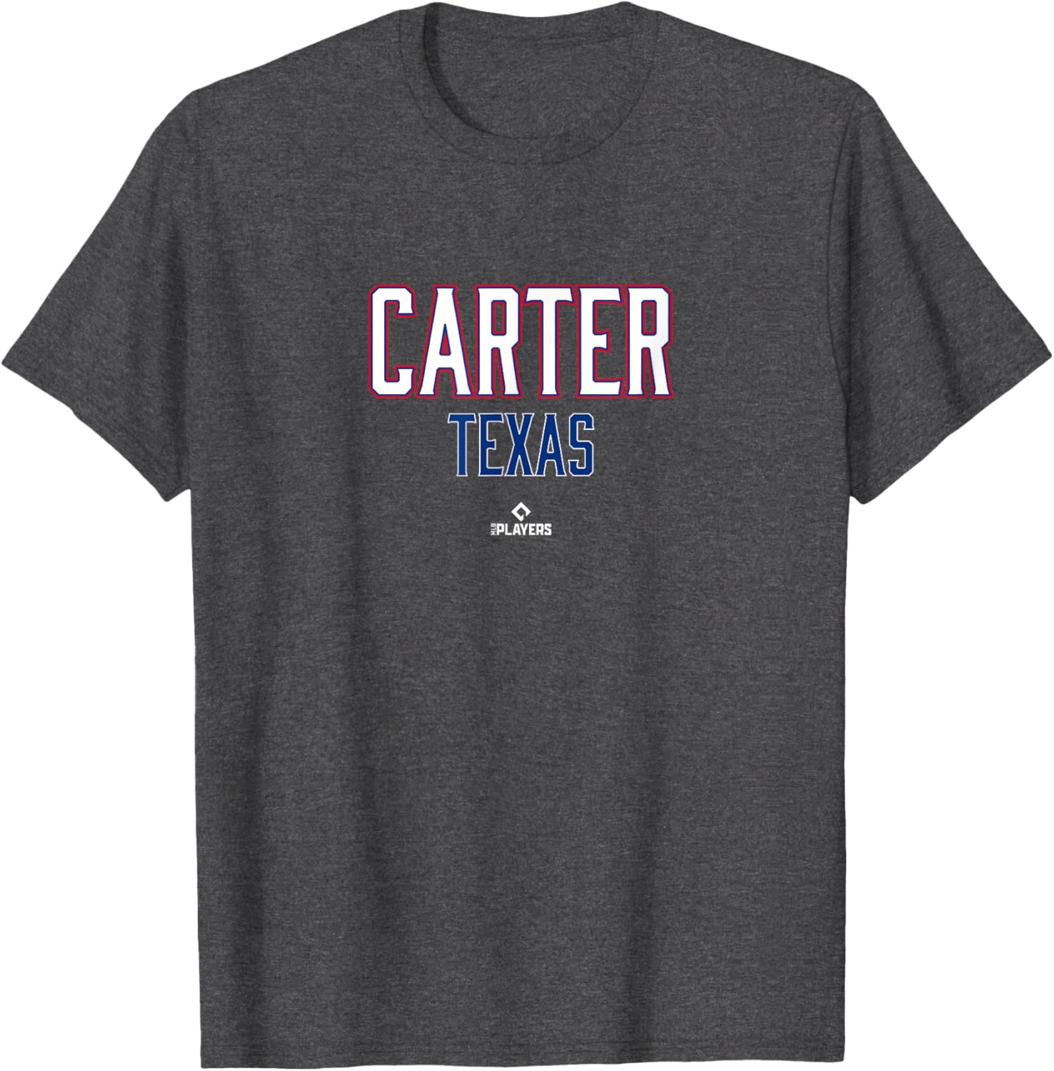 Player Pride Texas Edition Evan Carter MLBPA T-Shirt for Fans and Players - 1