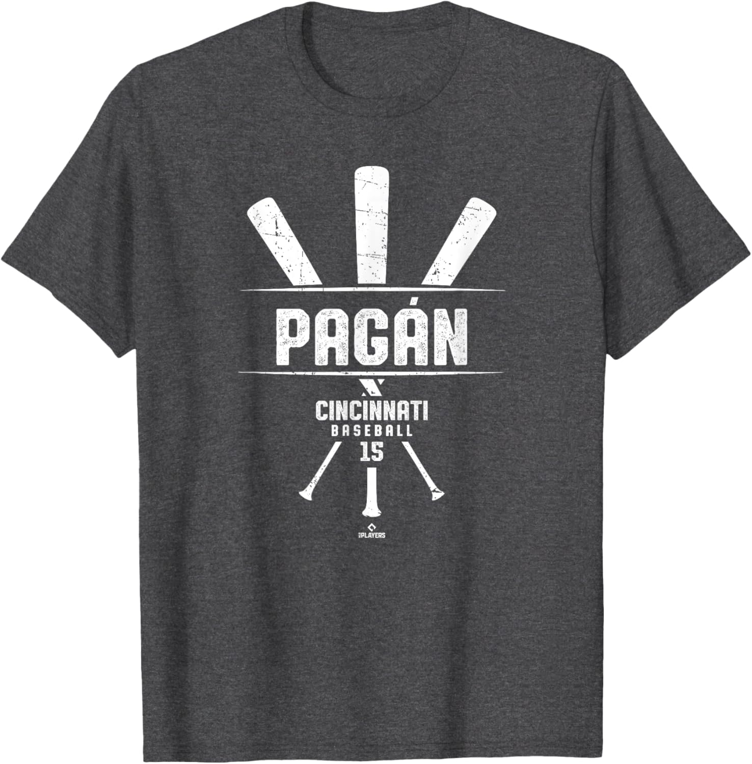 Vintage Emilio Pagan Cincinnati Baseball Bat T-Shirt for Game Day Fun - 1