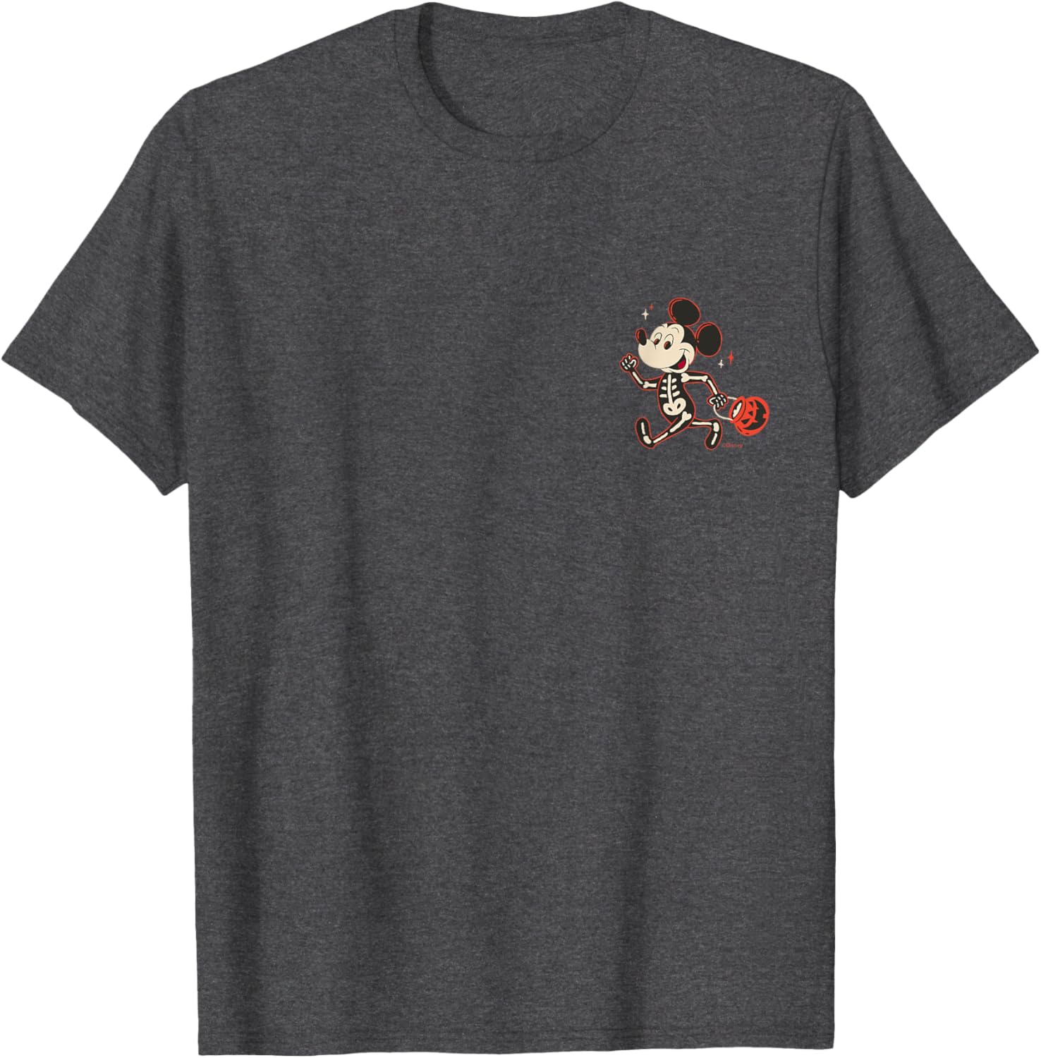 Disney Mickey Mouse Skeleton Halloween T-Shirt for Trick or Treat Fun - 15
