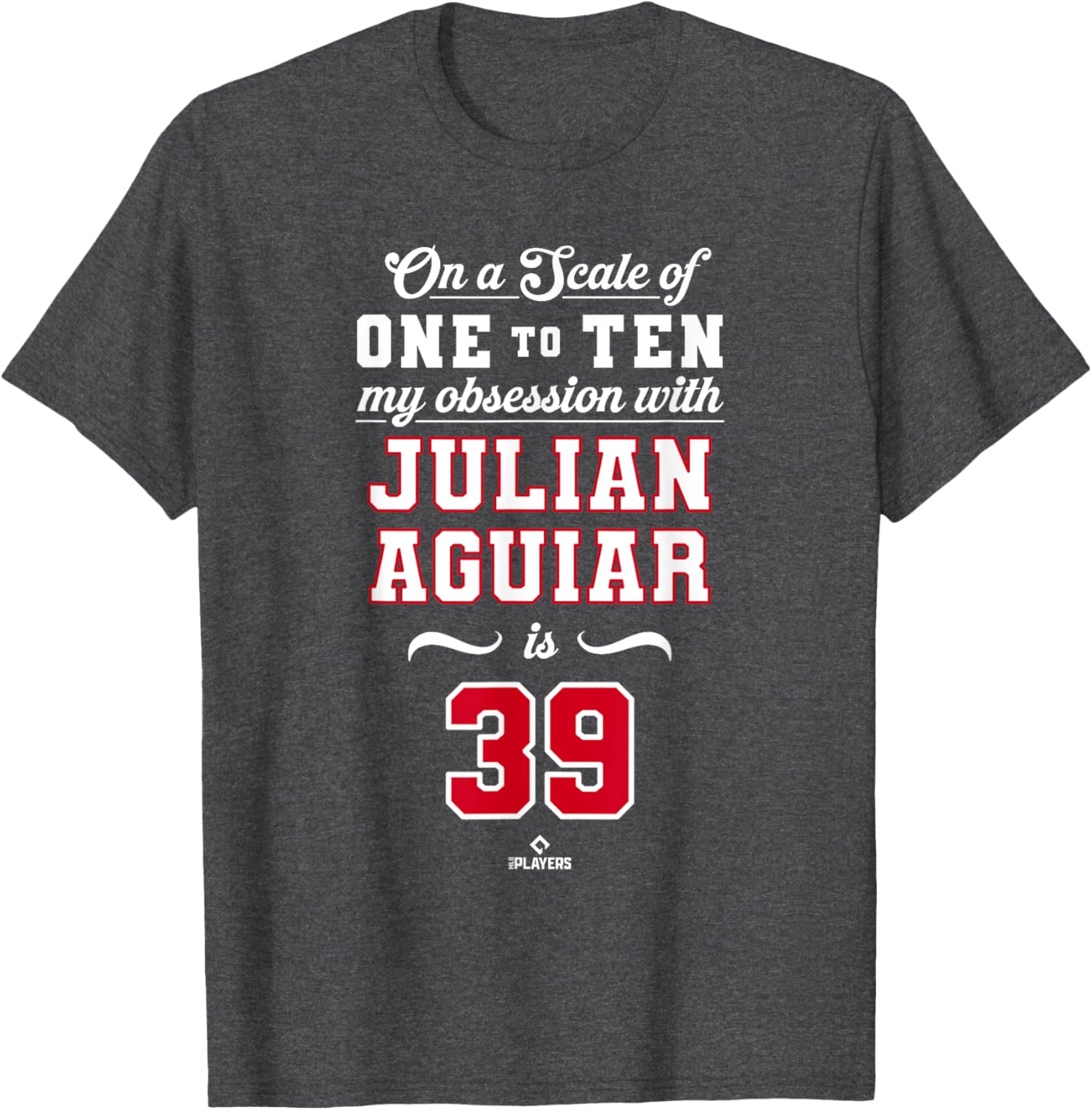 Obsession Julian Aguiar 39 Cincinnati MLBPA T-Shirt for Fans - 3