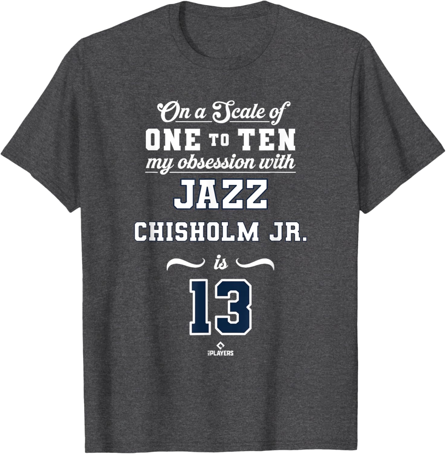 Obsession Jazz Chisholm Jr 13 MLBPA T-Shirt Perfect for Baseball Fans - 1
