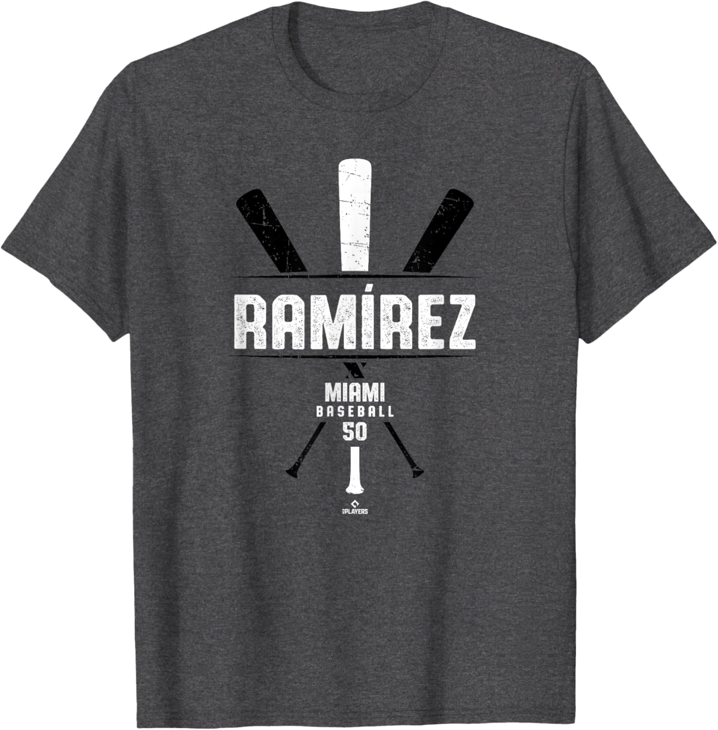 Vintage Miami Baseball T-Shirt Agustin Ramirez Gameday Bat Design - 3