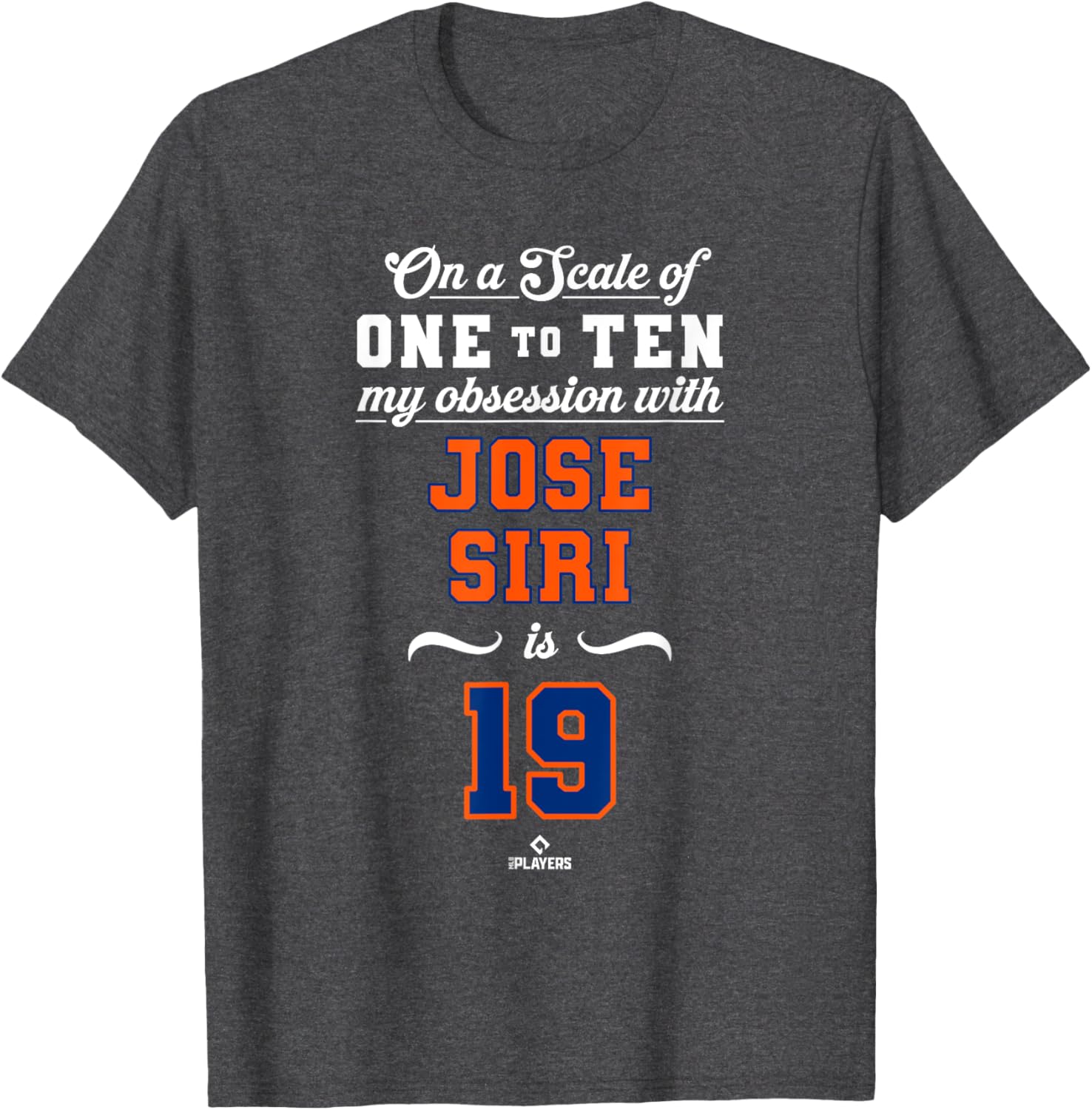 Obsession Jose Siri 19 New York MLBPA T-Shirt for Sports Fans - 1