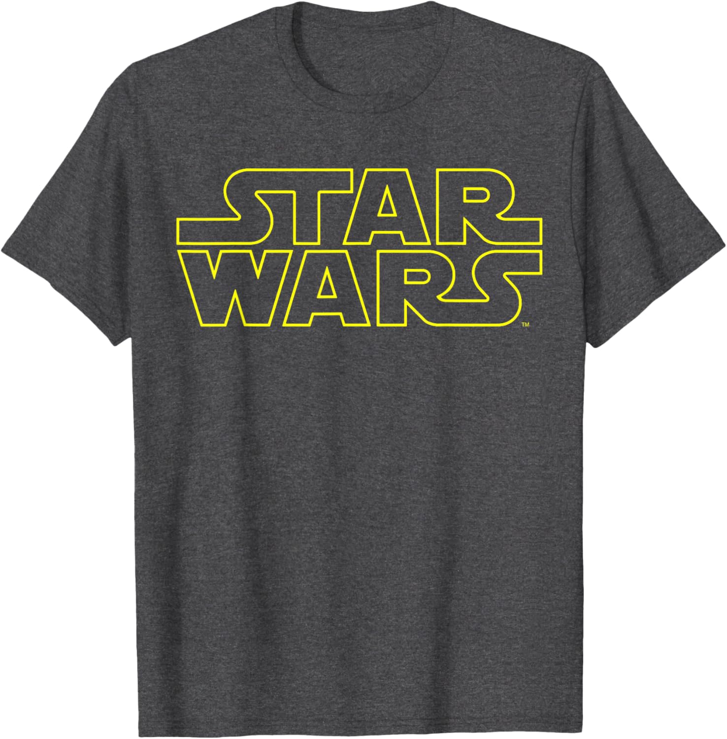 Star Wars Simple Title Logo T-Shirt for Fans | Disney+ Apparel - 11