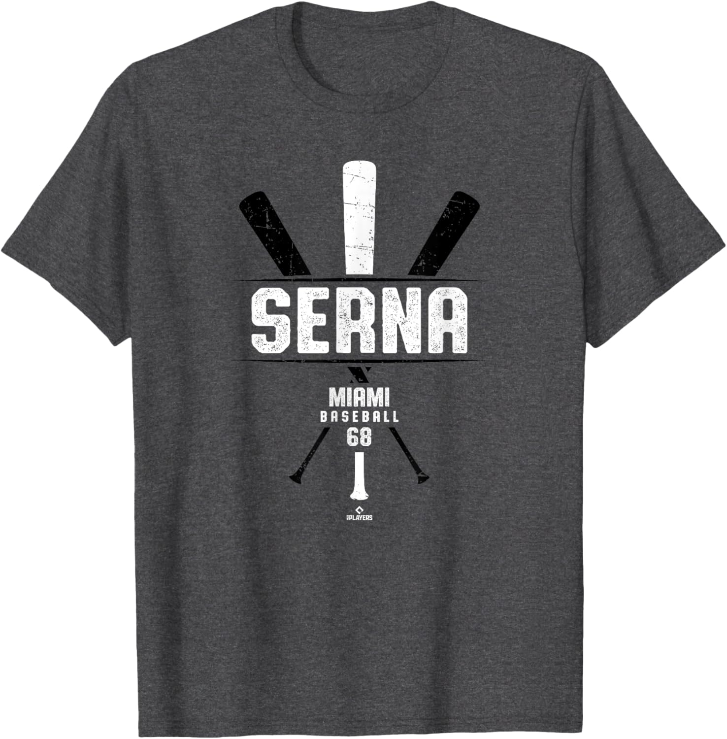 Vintage Miami Baseball T-Shirt featuring Gameday Jared Serna Design - 1