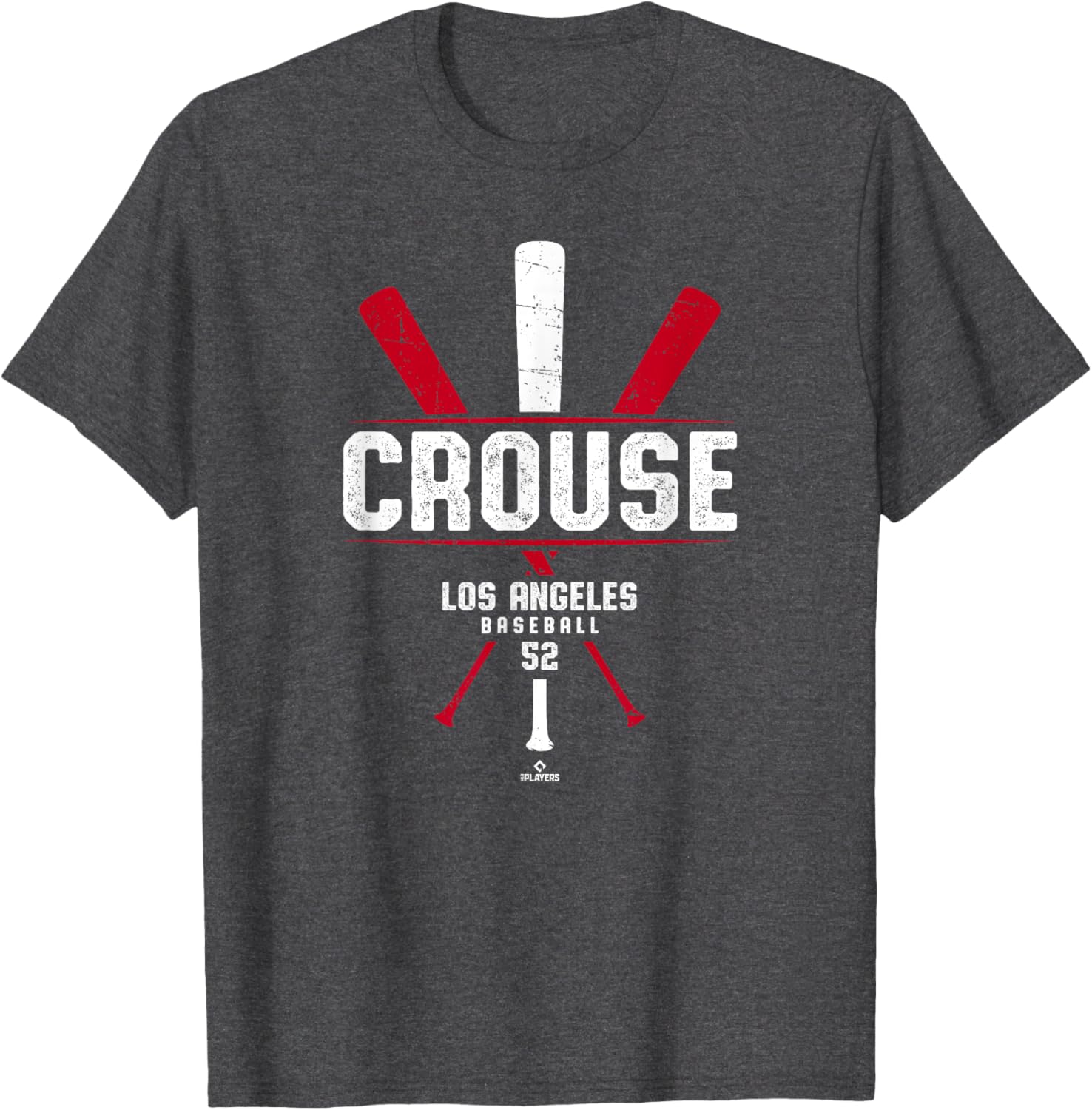 Vintage Hans Crouse Baseball Bat Gameday T-Shirt for Los Angeles Fans - 3