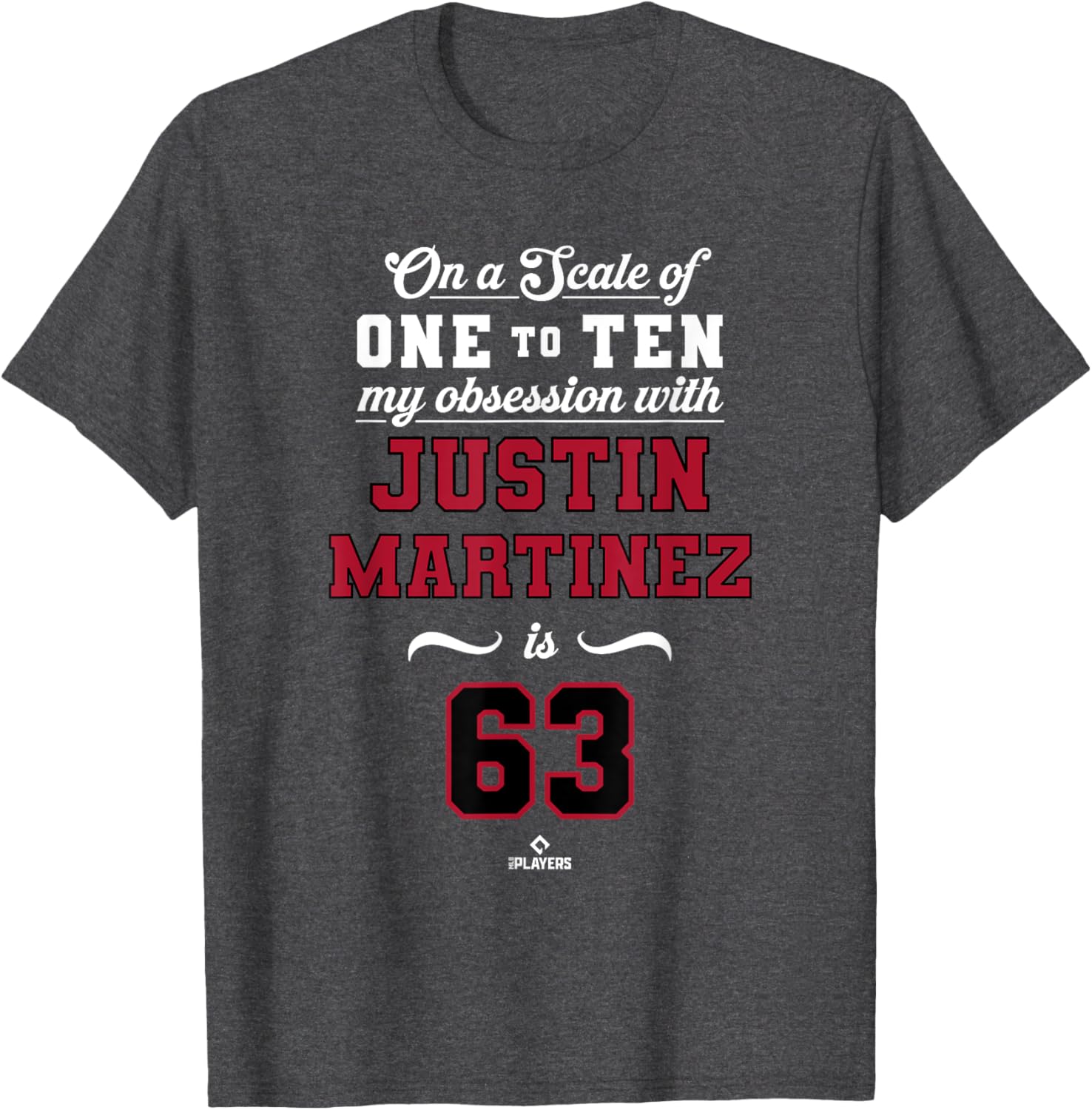 Obsession Justin Martinez 63 Arizona MLBPA T-Shirt for Fans and Style - 2