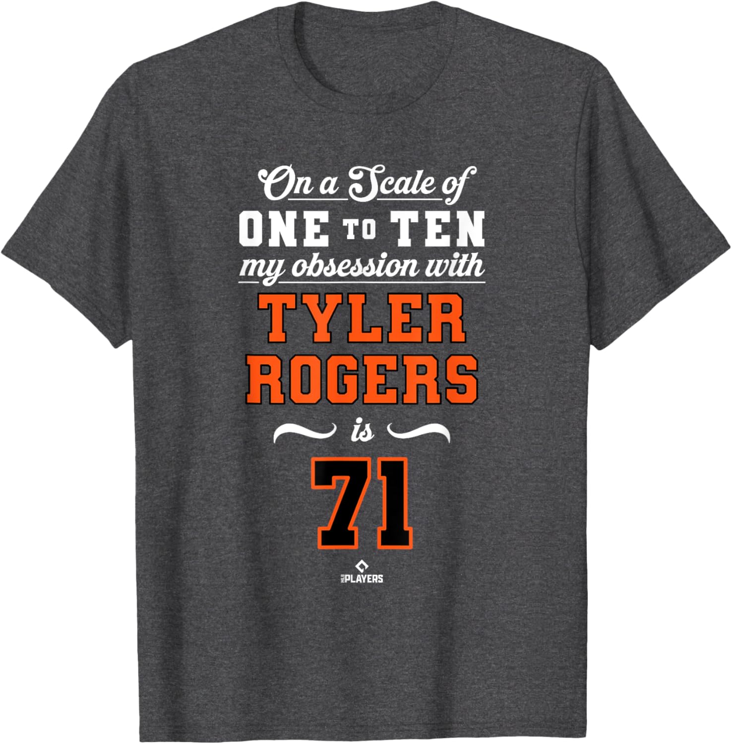 Obsession Tyler Rogers 71 San Francisco MLBPA T-Shirt for Fans - 1