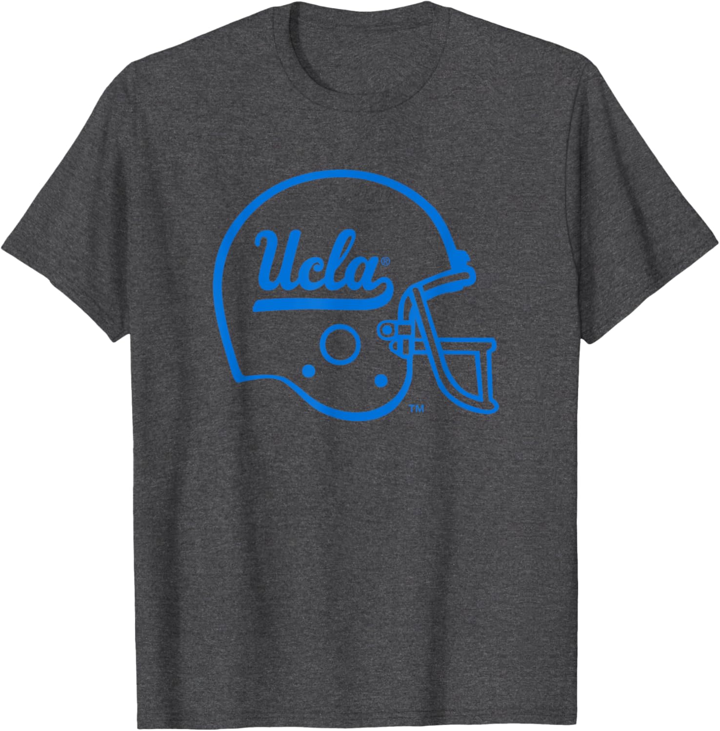 UCLA Bruins Football Helmet Outline Officially Licensed T-Shirt for Fans - 2