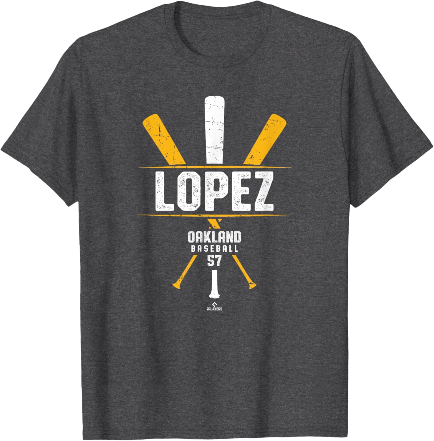 Vintage Oakland Baseball T-Shirt by Jacob Lopez - Gameday Style Tee - 4