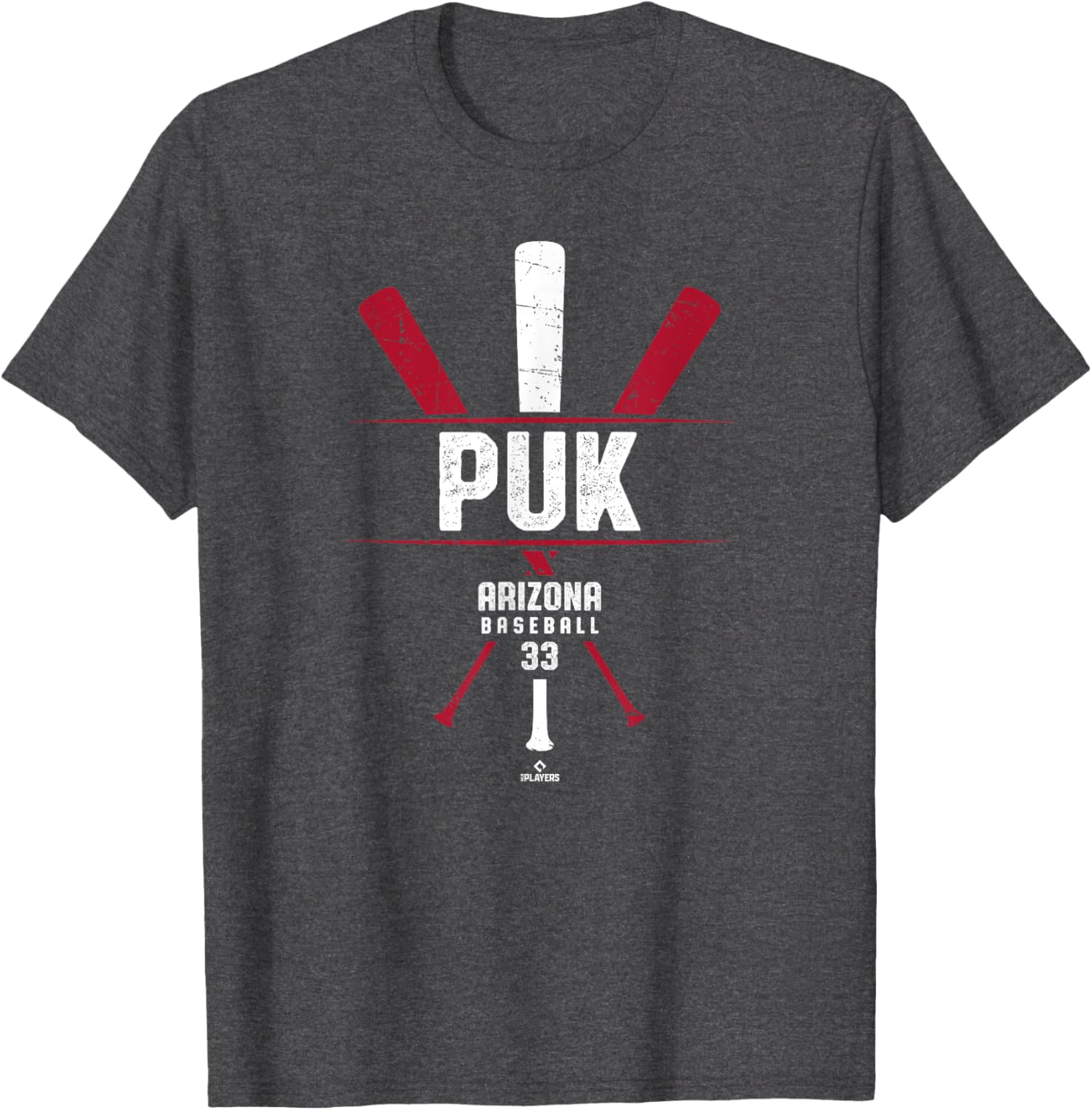 Vintage MLBPA AJ Puk Arizona Baseball T-Shirt for Gameday Style - 1