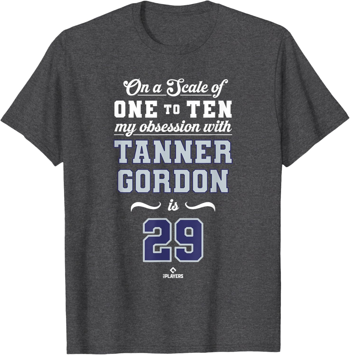 Obsession Tanner Gordon 29 Colorado MLBPA T-Shirt for Fans and Collectors - 3