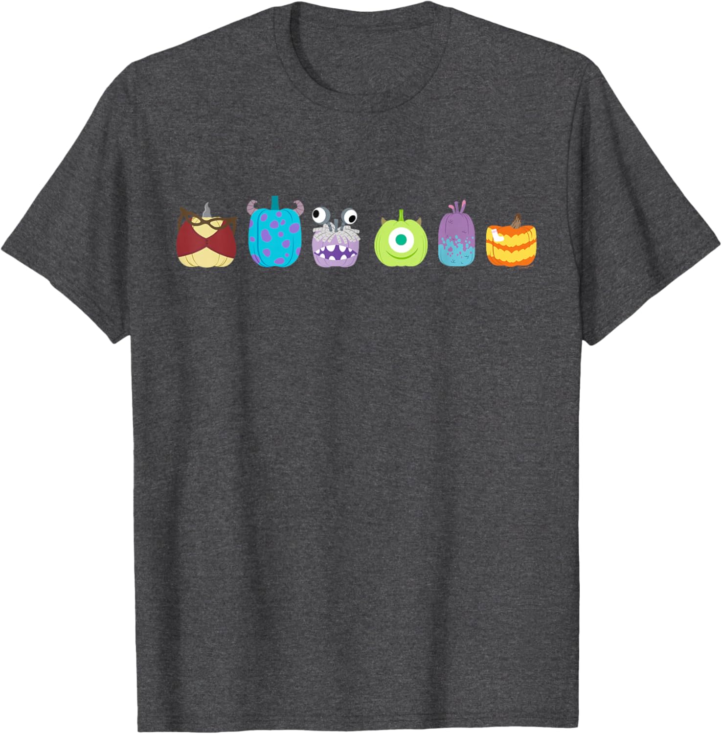 Monsters Inc Halloween Pumpkin T-Shirt for Kids and Adults Fun Apparel - 24