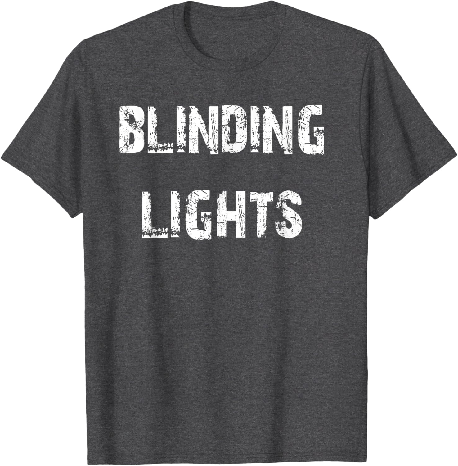 Trendy Blinding Lights T-Shirt for Music Lovers - Comfortable Casual Wear - 13