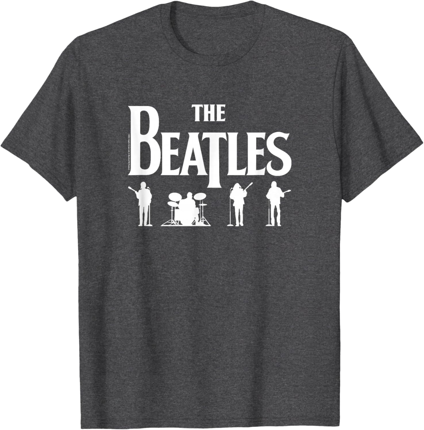 The Beatles Let It Be Light Silhouettes T-Shirt for Music Lovers - 8