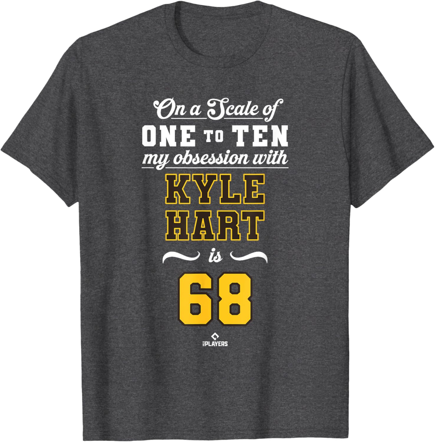 Obsession Kyle Hart 68 San Diego MLBPA T-Shirt for Comfort and Style - 4