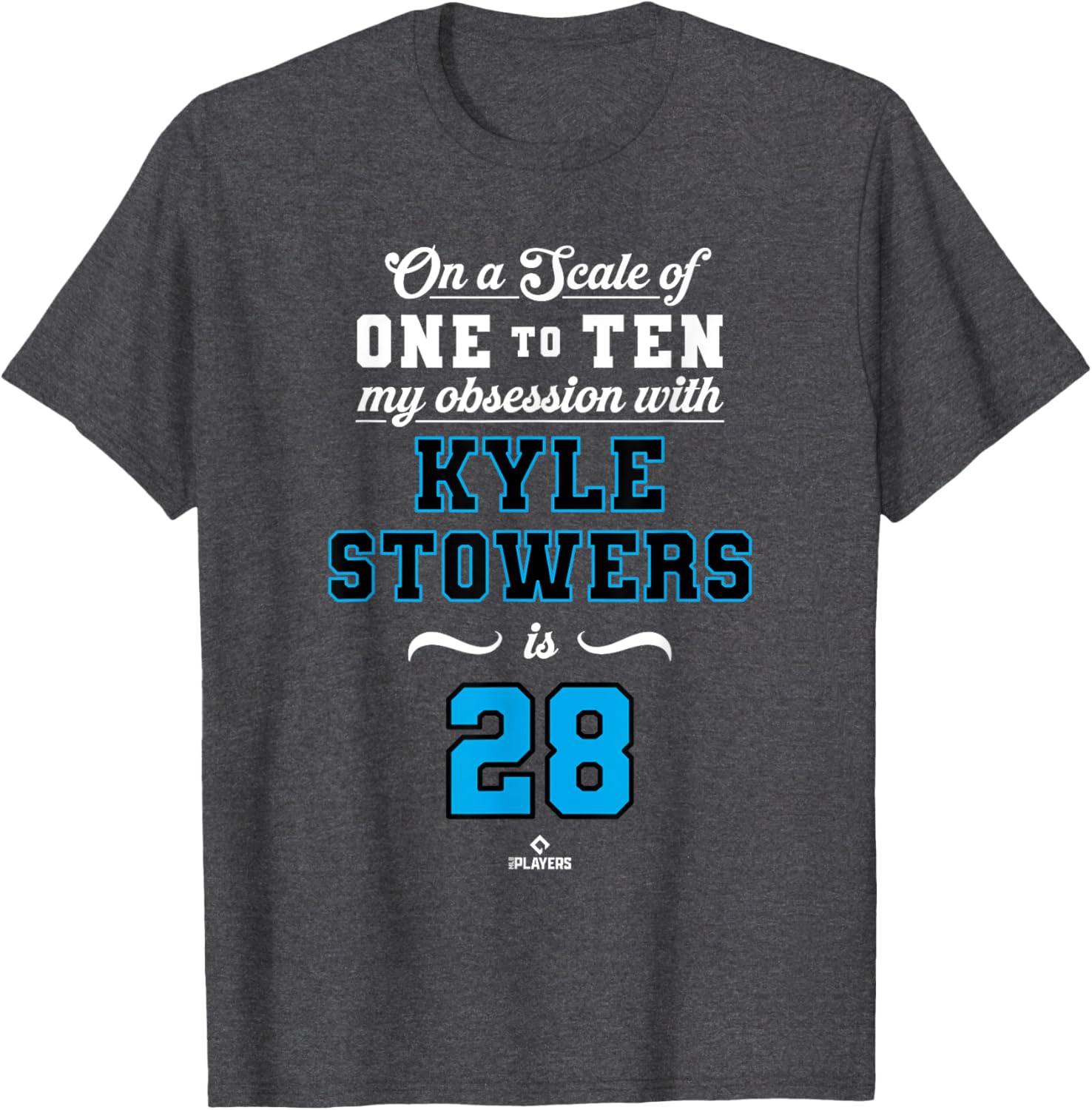 Obsession Kyle Stowers 28 Miami MLBPA T-Shirt for Fans and Collectors - 3