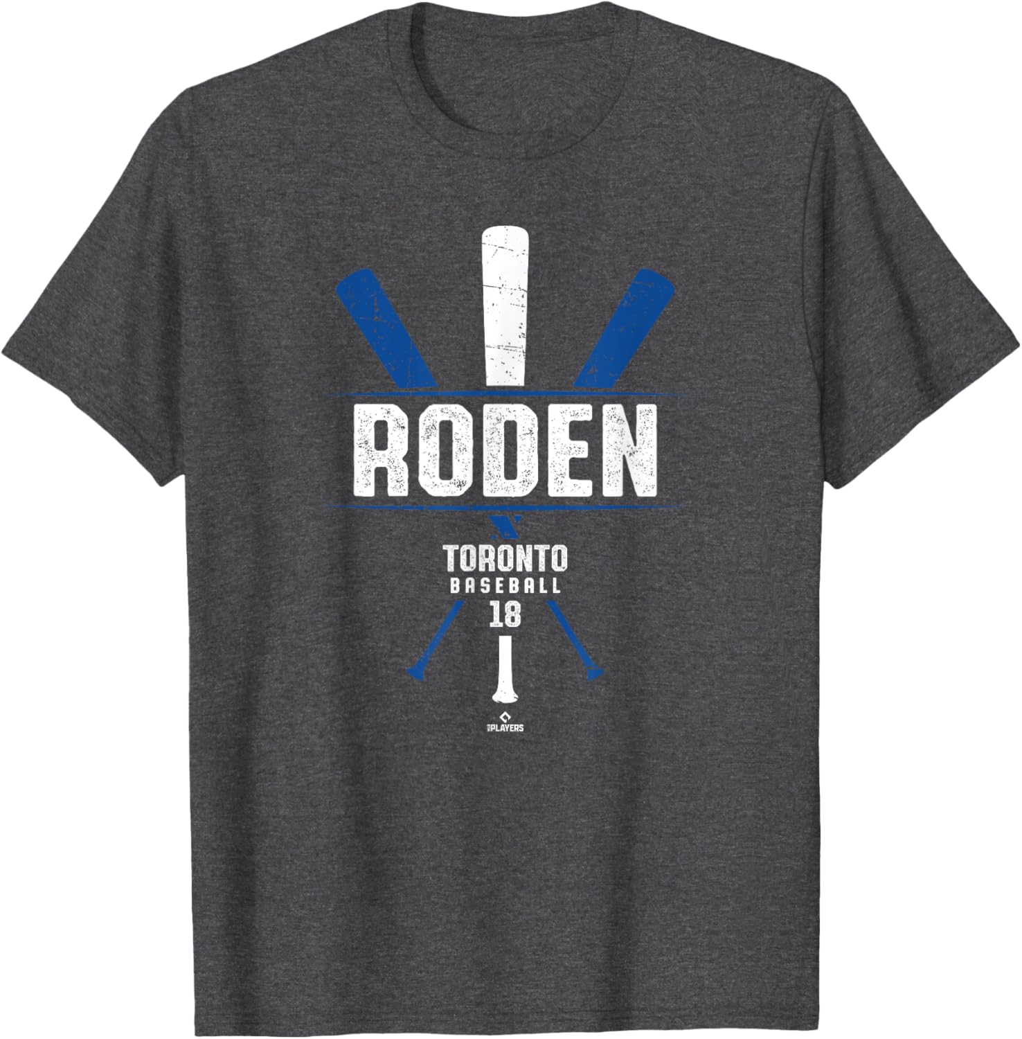 Vintage Toronto Baseball T-Shirt featuring Alan Roden and Classic Bat Design - 2