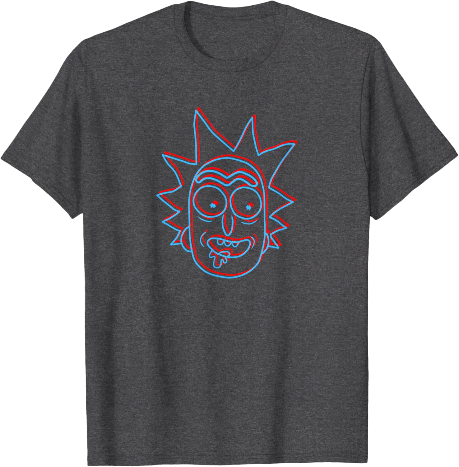 Rick and Morty 3D Rick Sanchez T-Shirt for Fans of the Show - 2