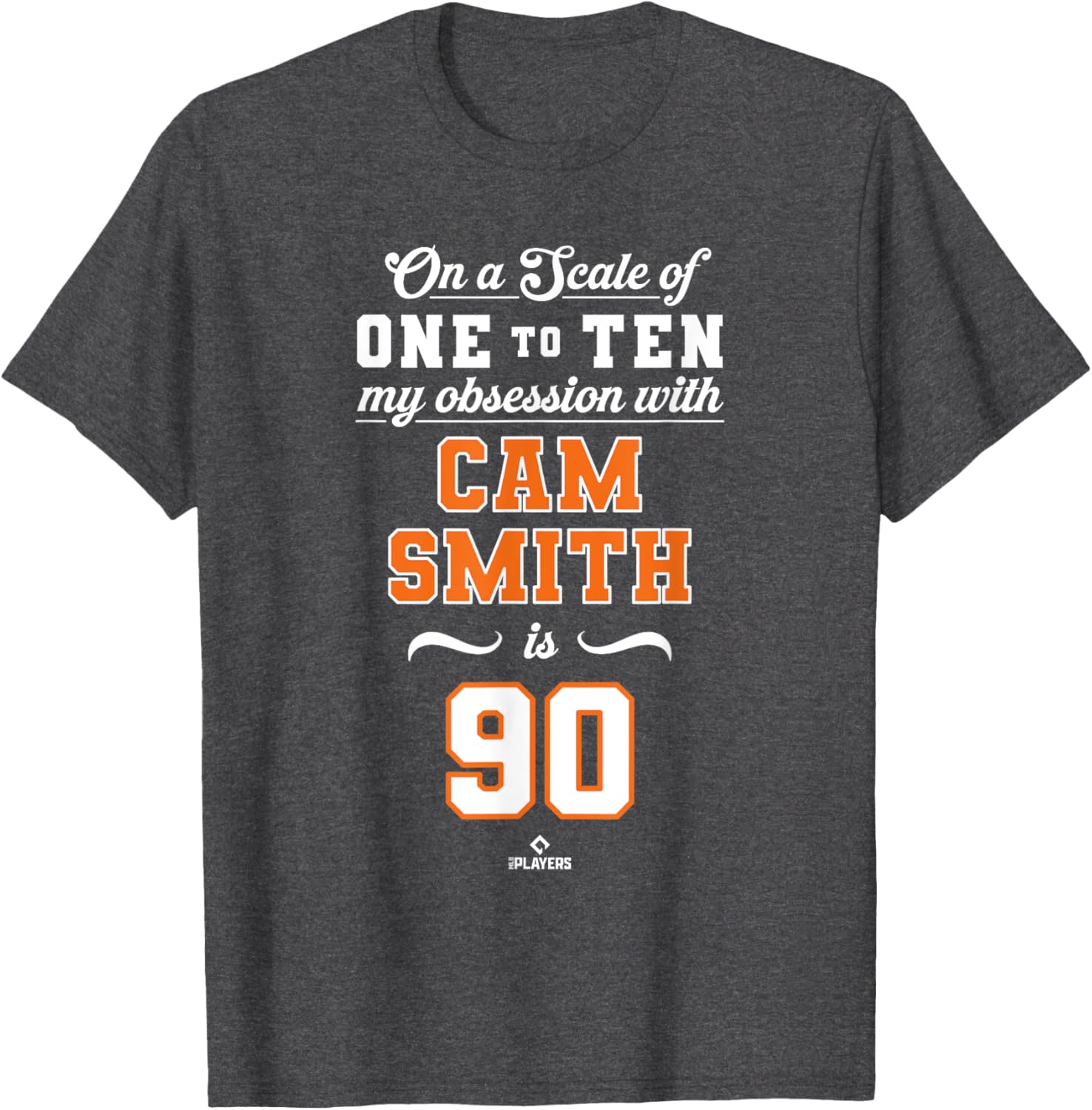 Obsession Cam Smith 90 Houston MLBPA T-Shirt for Fans and Collectors - 5