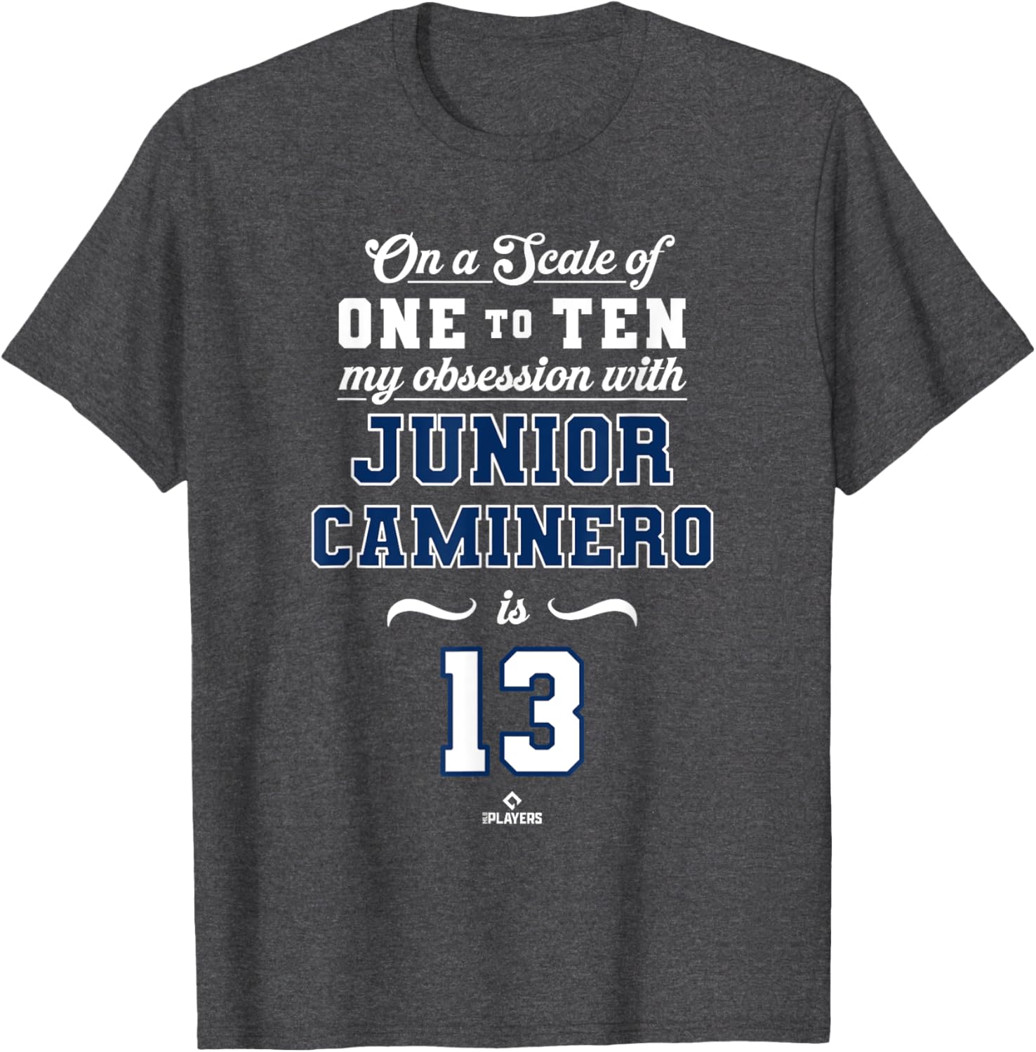 Obsession Junior Caminero Tampa Bay MLBPA Graphic T-Shirt for Kids - 1